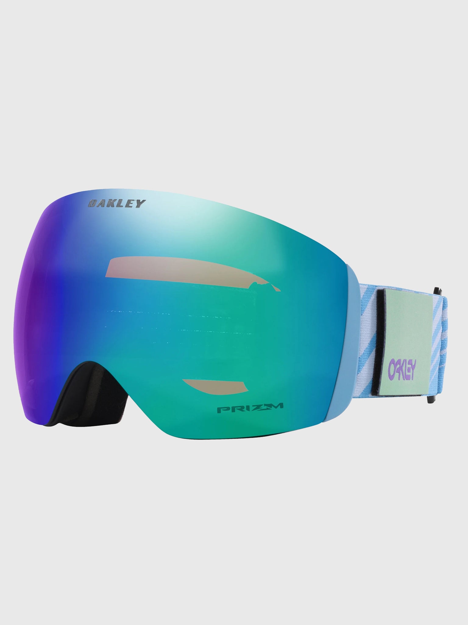 Oakley Flight Deck L Snow Goggles Black Thermal Prizm Torch Iridium