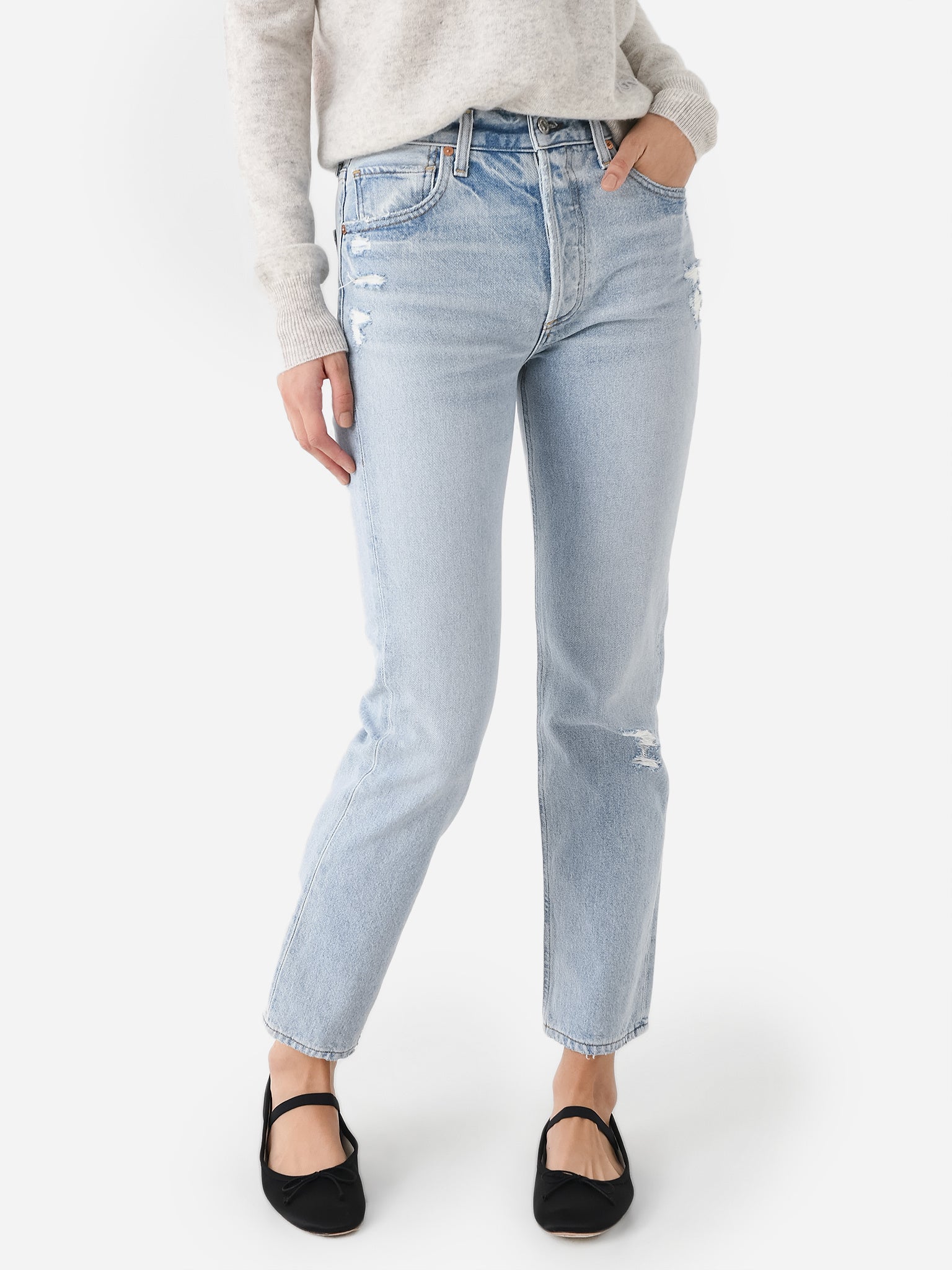 Citizens of Humanity Charlotte High Rise Straight Jeans