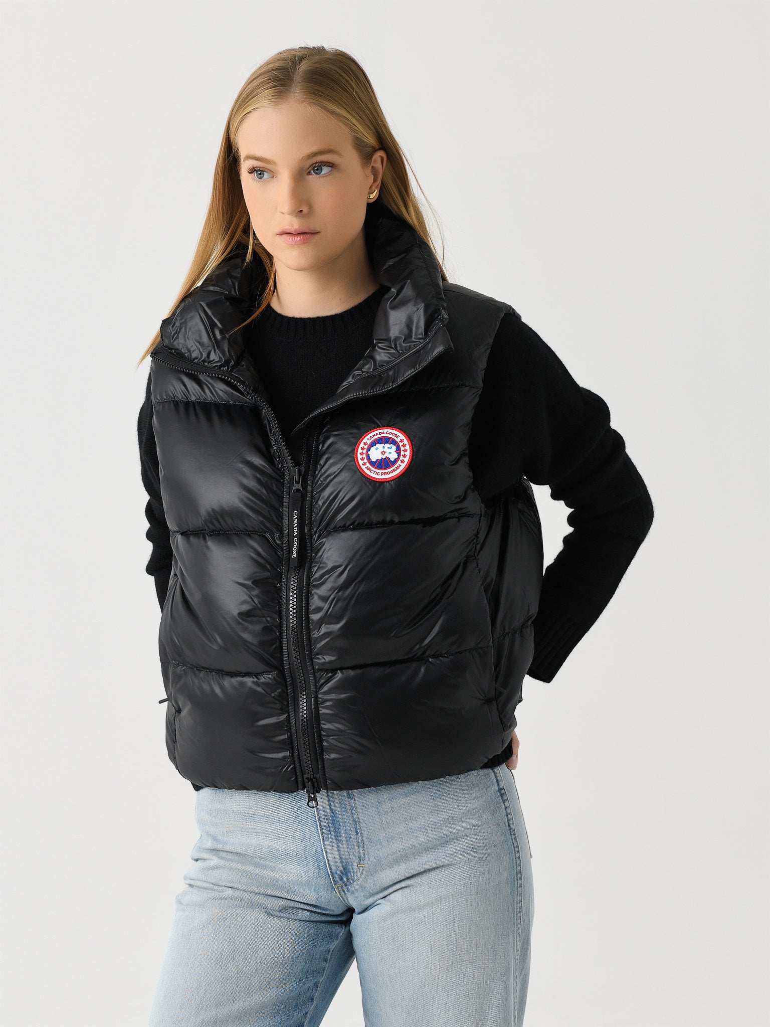 Canada Goose Cypress Puffer Vest Women Black XL