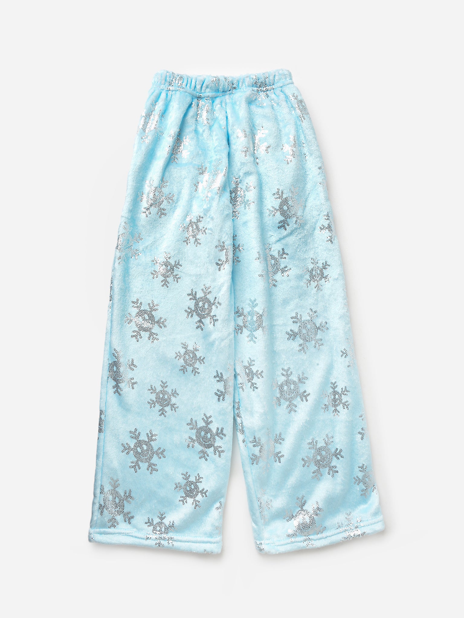 Iscream Girls Shimmering Snowflakes Plush Pajama Pant