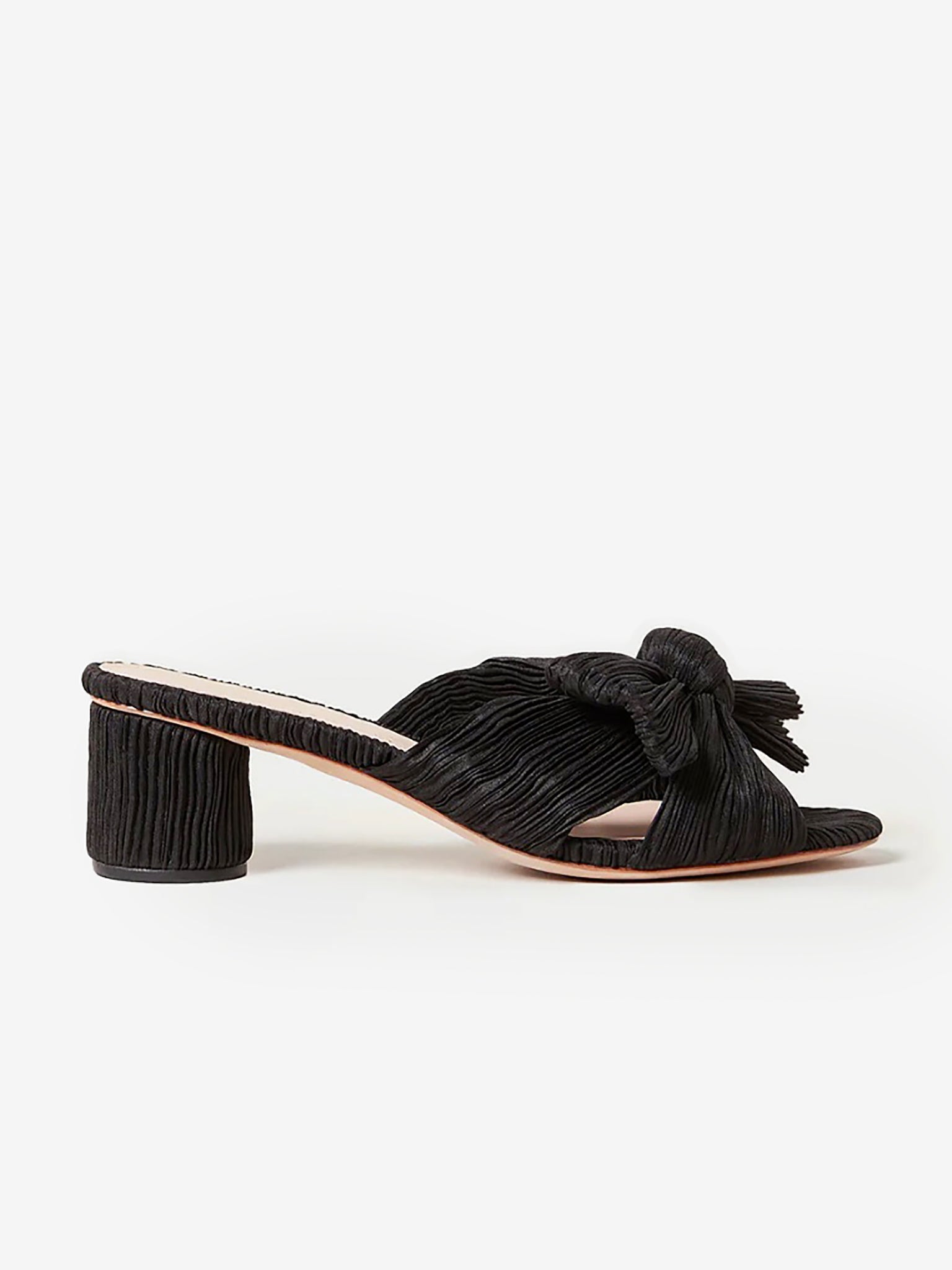 Loeffler Randall Women's Emilia Pleated Bow Heel | $350.00 | Saint Bernard