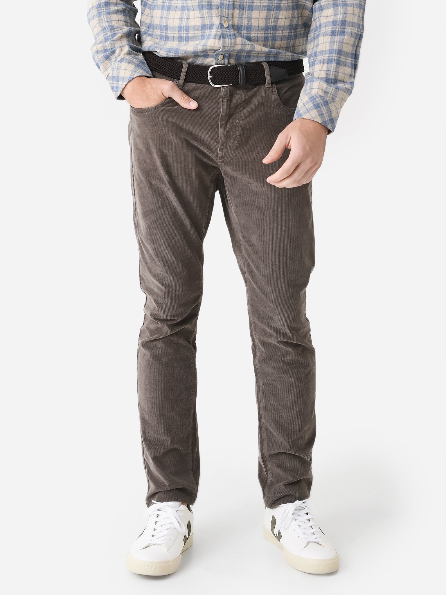 Stretch Corduroy 5-Pocket Pant (34 Inseam) - Rugged Grey