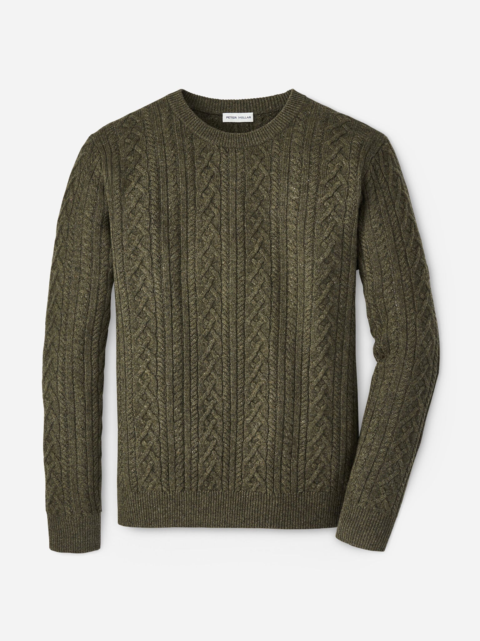J. Crew Men's Wool Cable Knit Fisherman Sweater XL - Sweaters