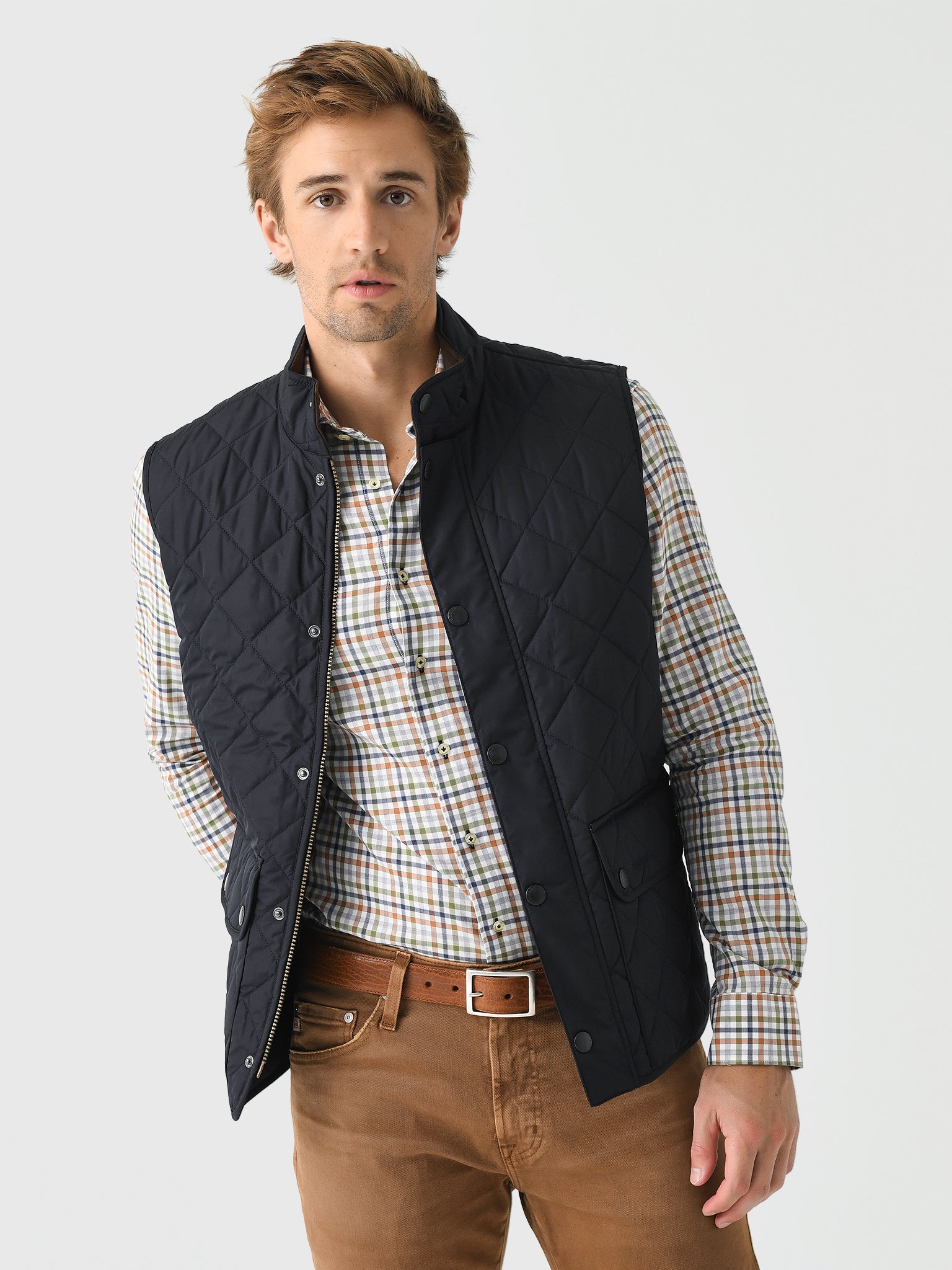 Barbour fashion vest mens silver