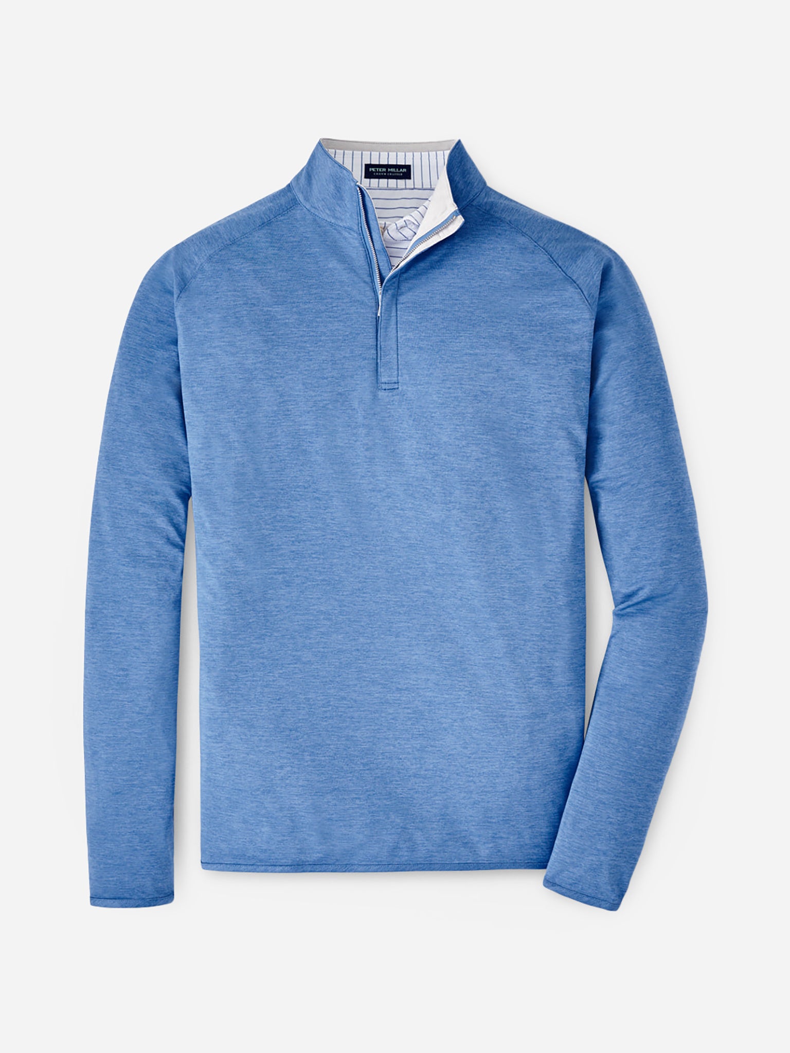 Peter Millar Crown Sport Men's Perth Mélange Performance Quarter-Zip –