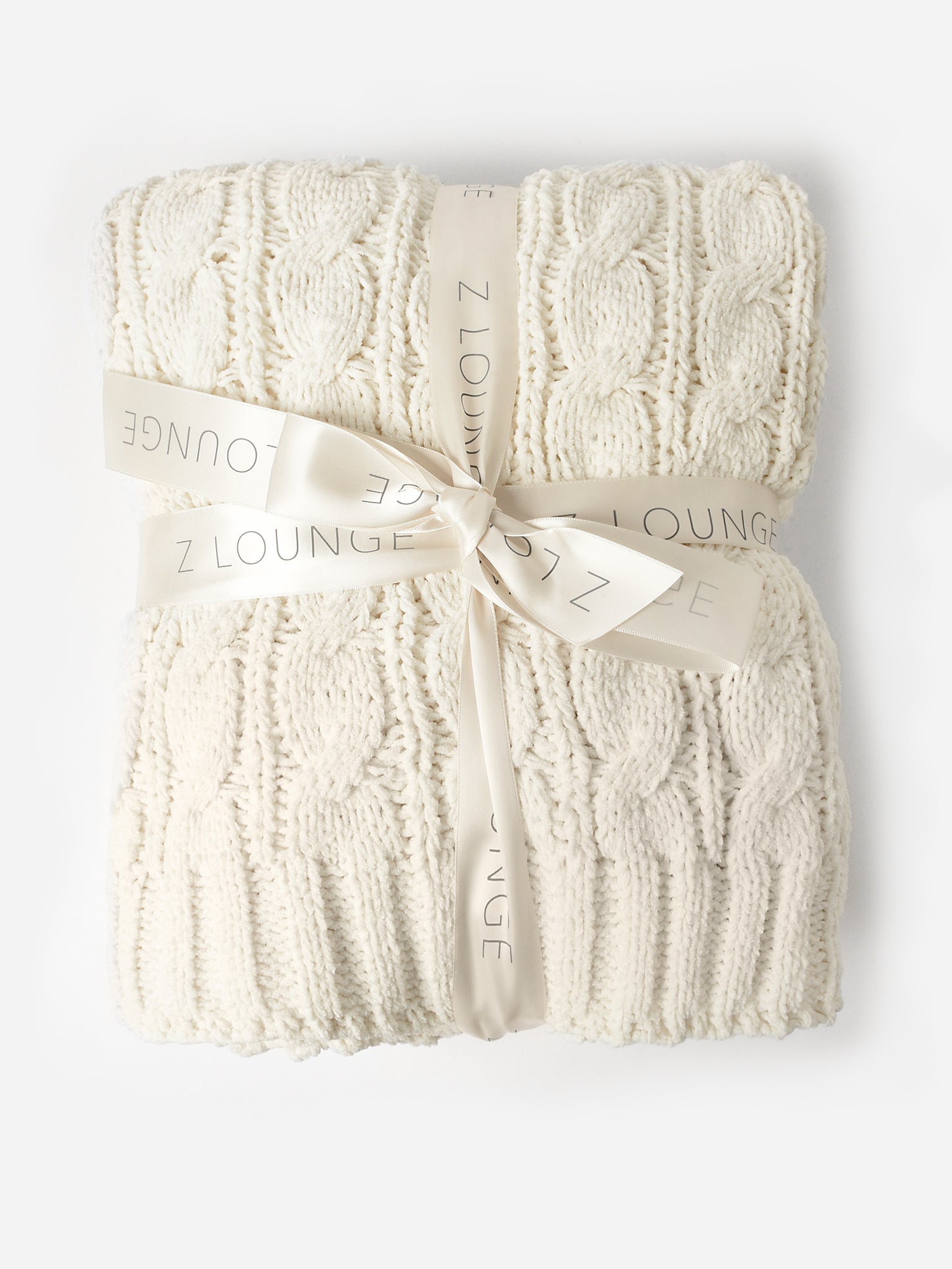 Plush knit online blanket