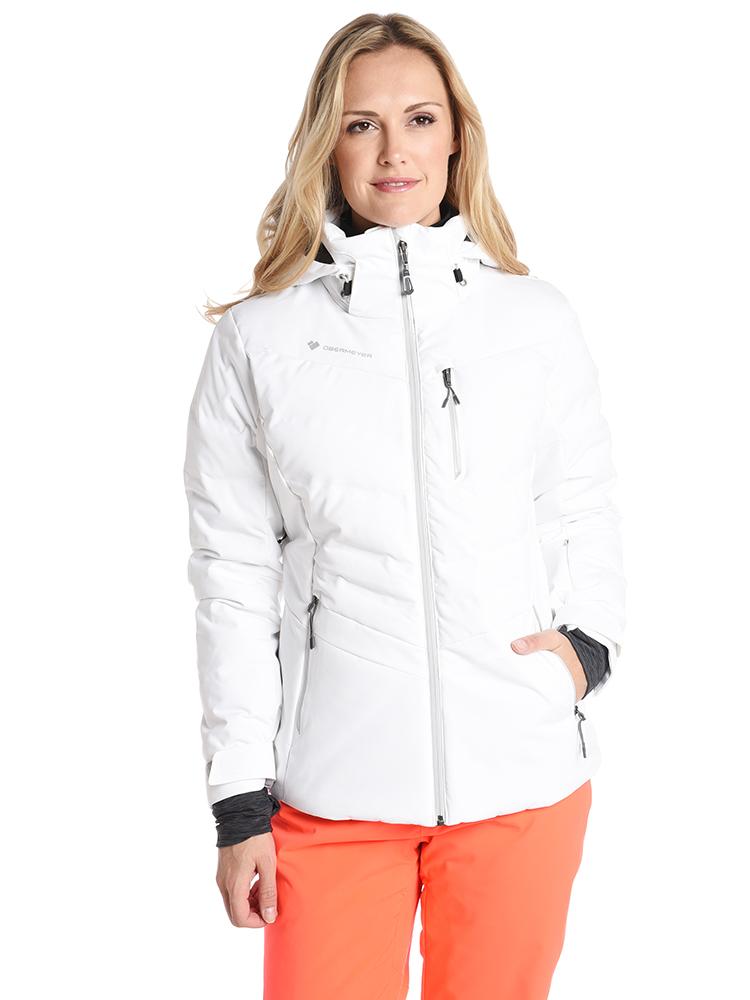 Obermeyer cosima best sale down jacket white