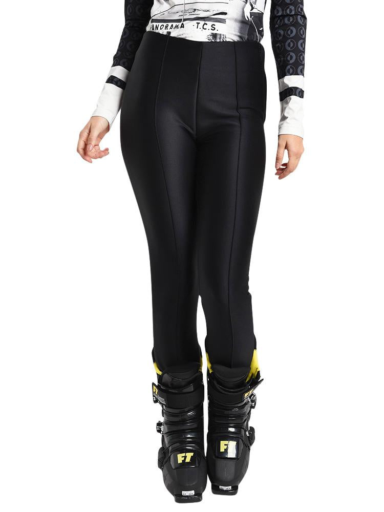 Buy Bogner Elaine Printed Stretch Stirrup Ski Pants - Black At 40% Off