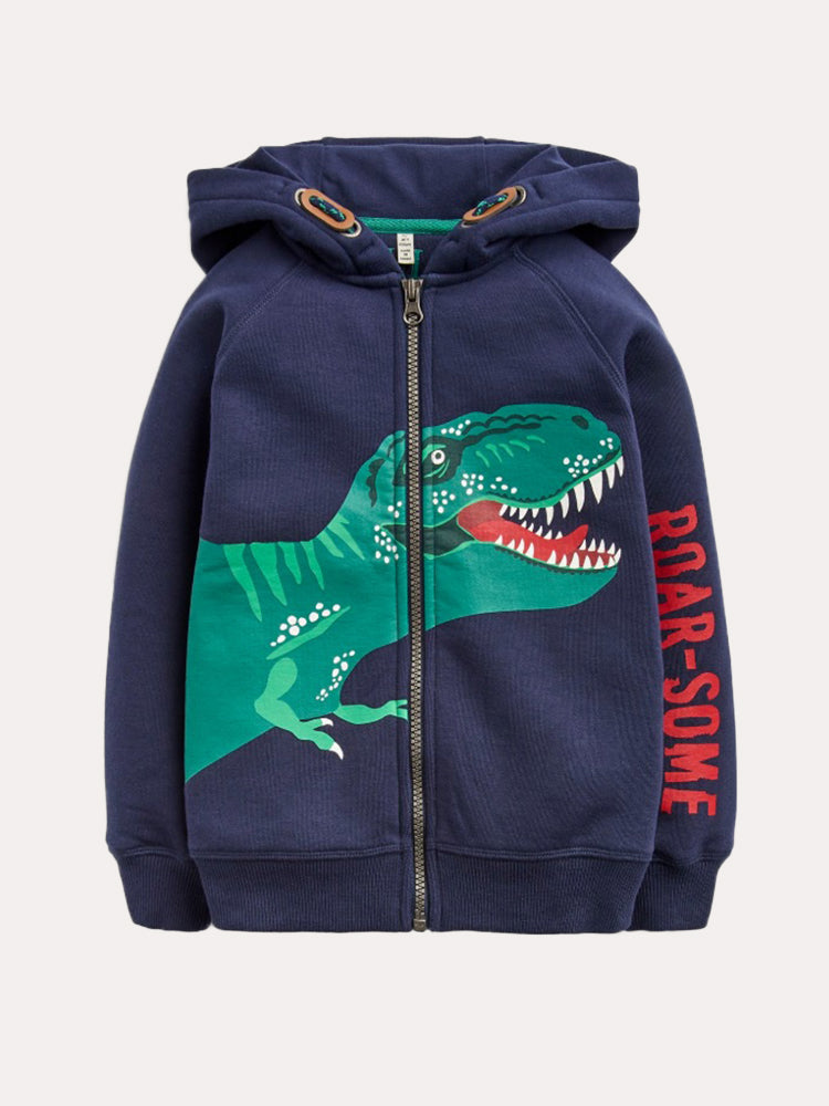 Joules store dinosaur hoodie