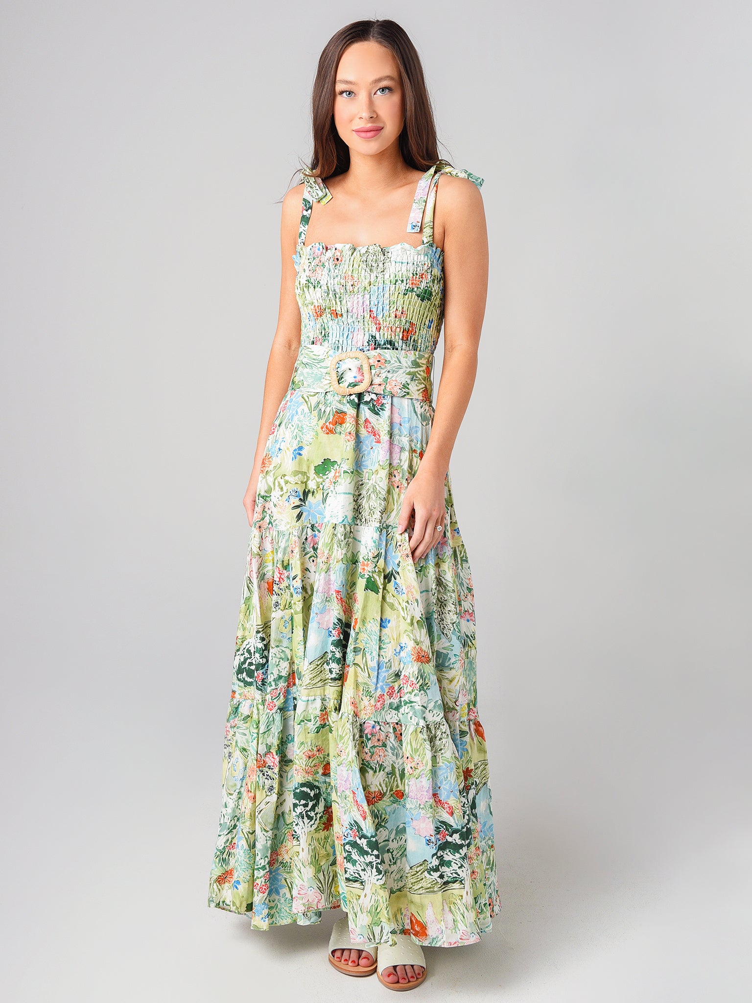 Lydia Maxi Dress | Hunter Green