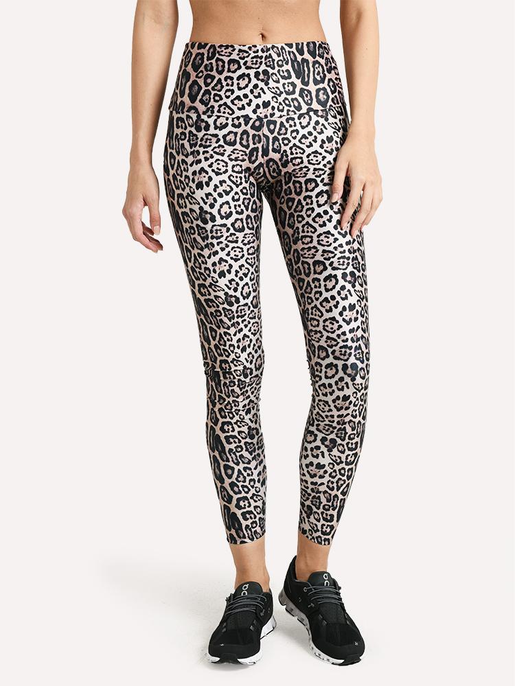 Onzie high waisted yoga leggings in leopard