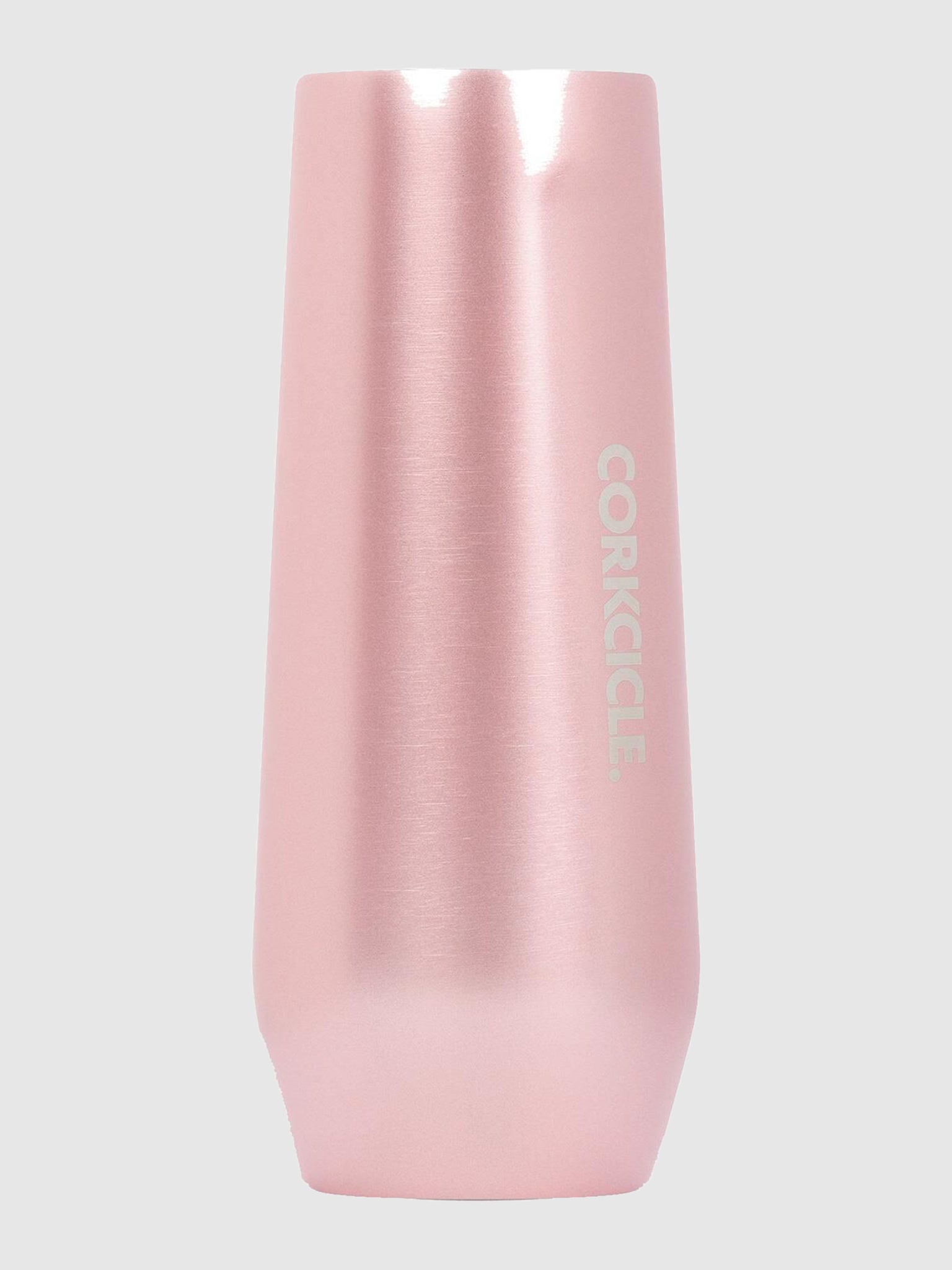 Corkcicle Stemless Flute 7 oz Rose' Metallic