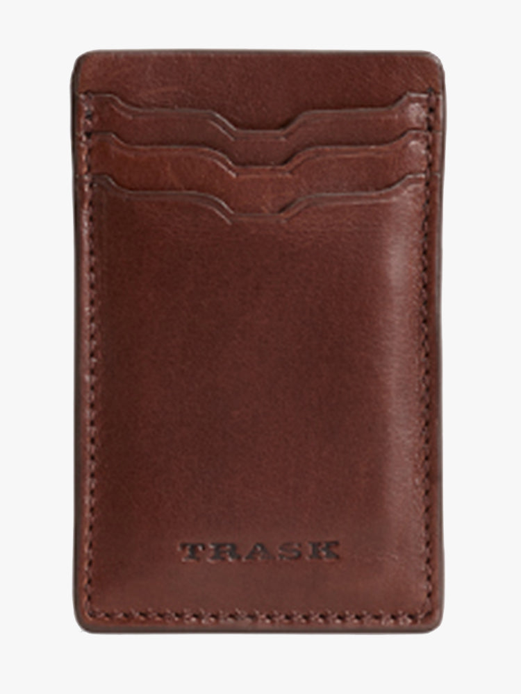 Trask Men s Dawson Front Pocket Wallet saintbernard