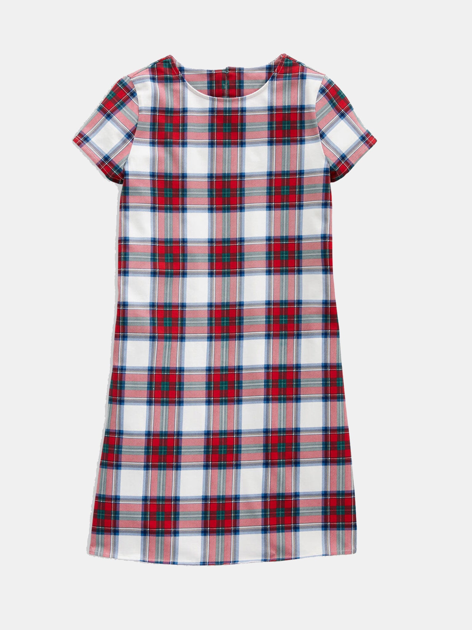 Girls selling Vineyard Vines Nantucket Tartan Knit Dress Marshmallow Plaid Red White XS