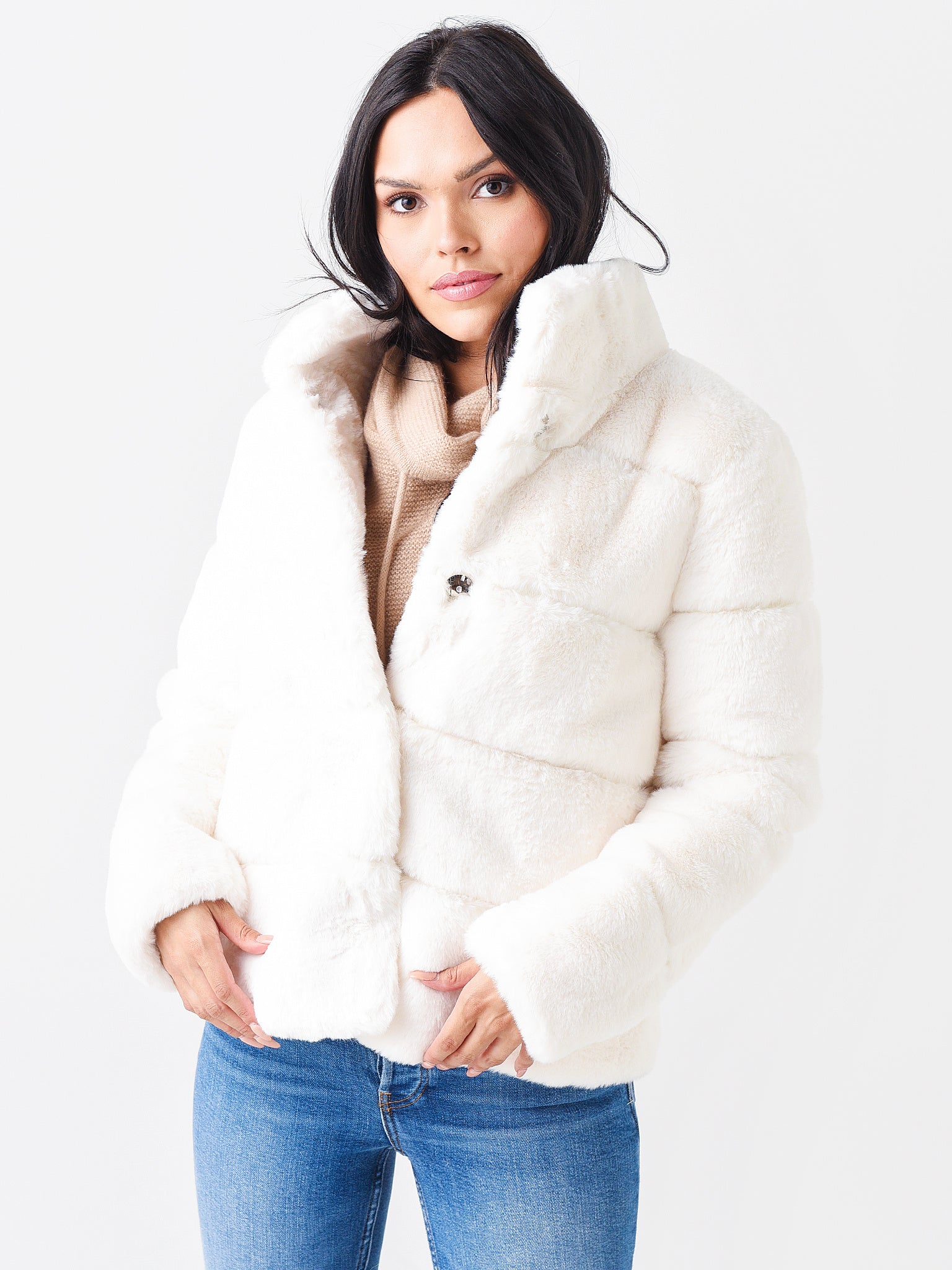 Soia & Kyo Women's Bea Faux Fur Jacket