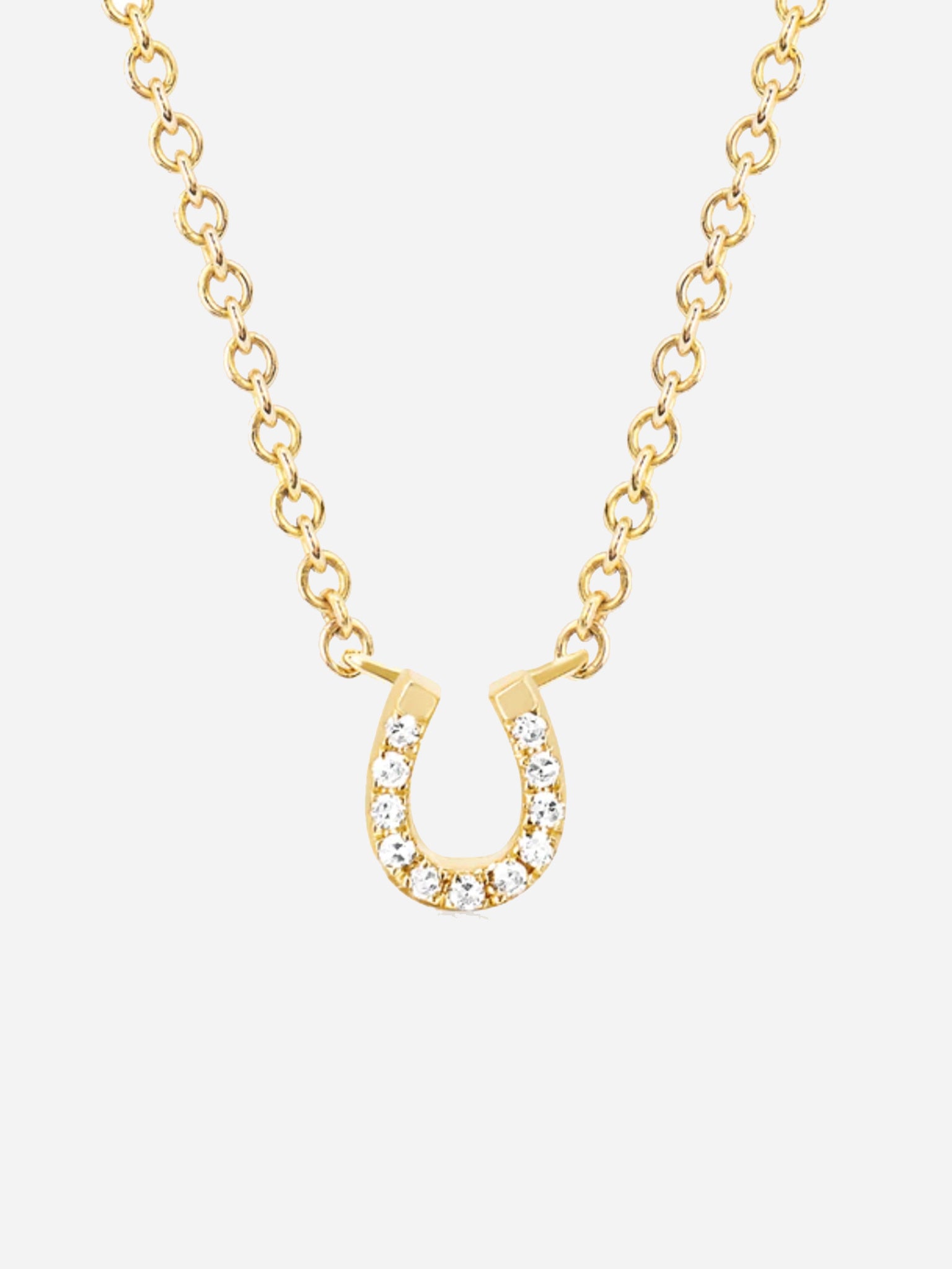 EF Collection Gold Heart Necklace Charm | 14 Karat Gold Fine Jewelry, 14K Yellow Gold