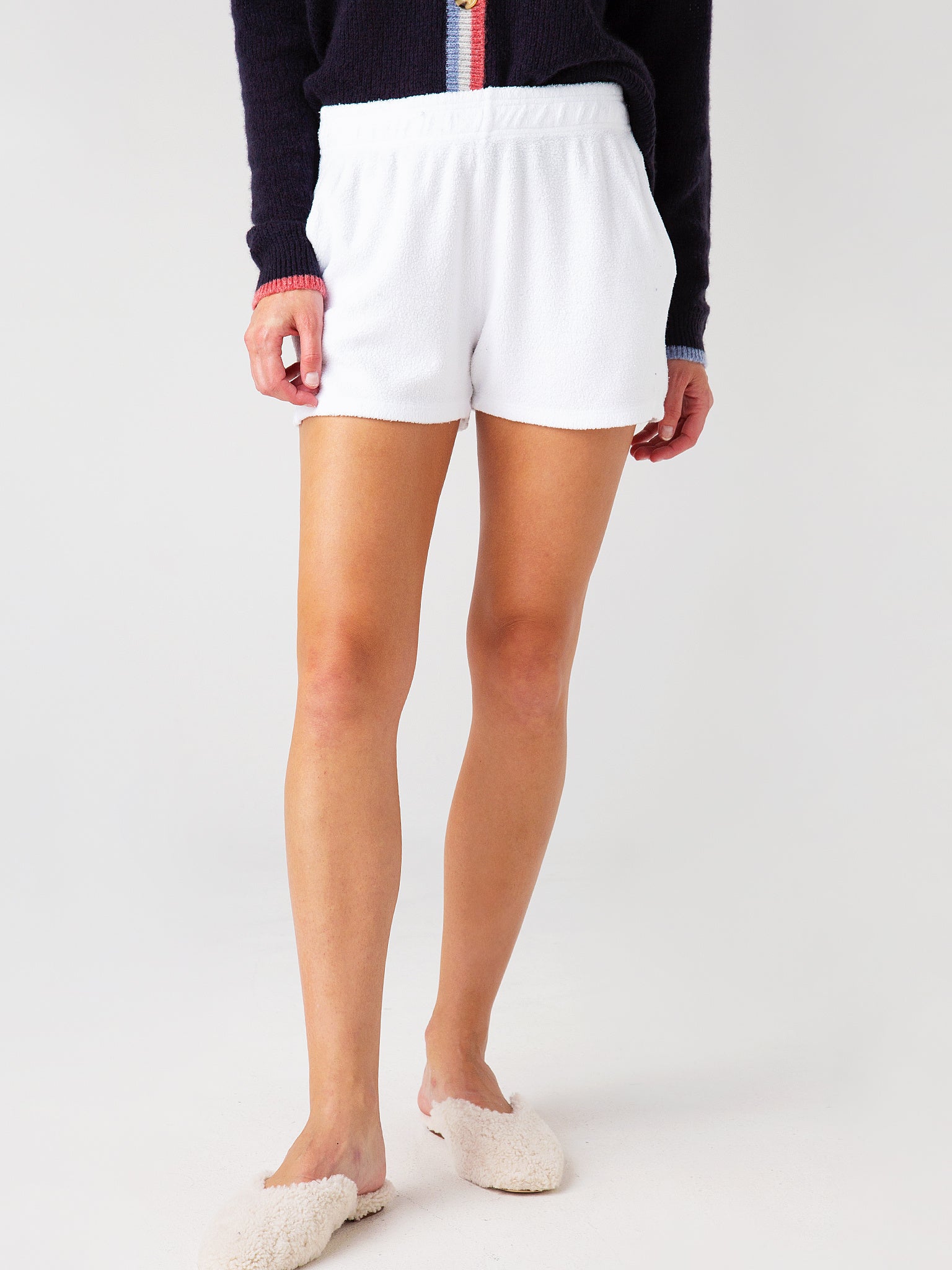 Sundry Women's Faux Sherpa Shorts –