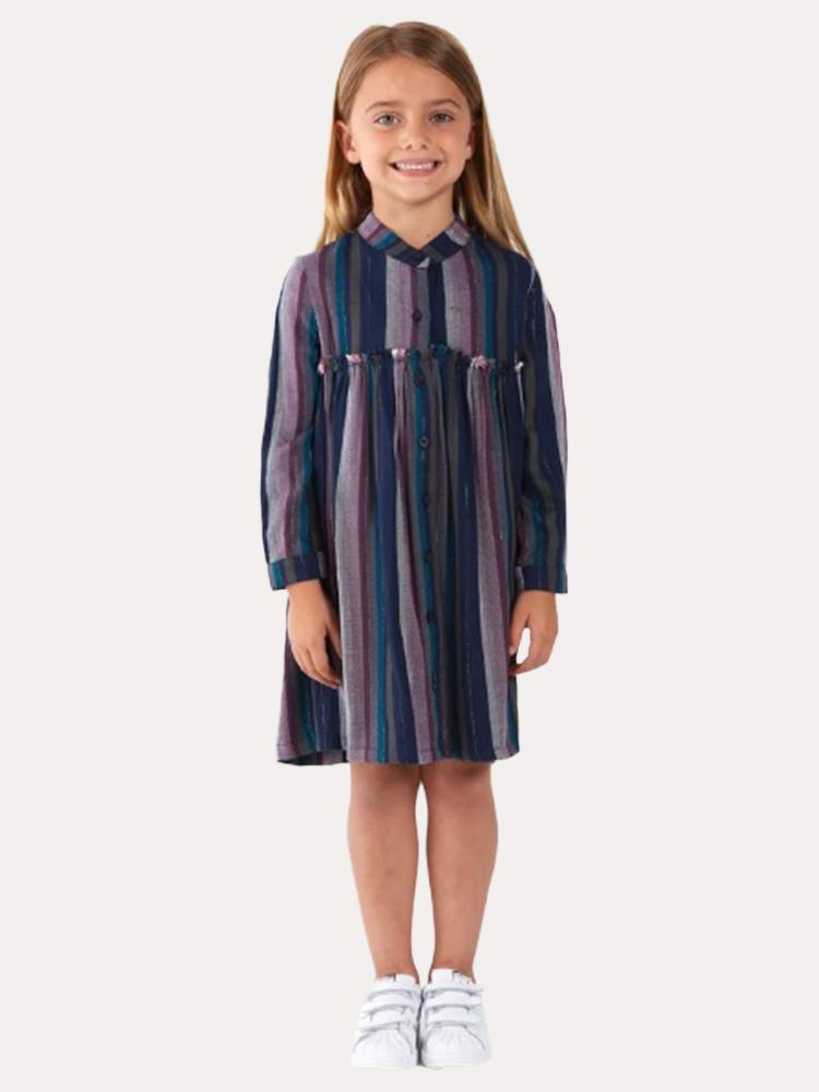 Bella Dahl Girls Fray Seam Dress saintbernard