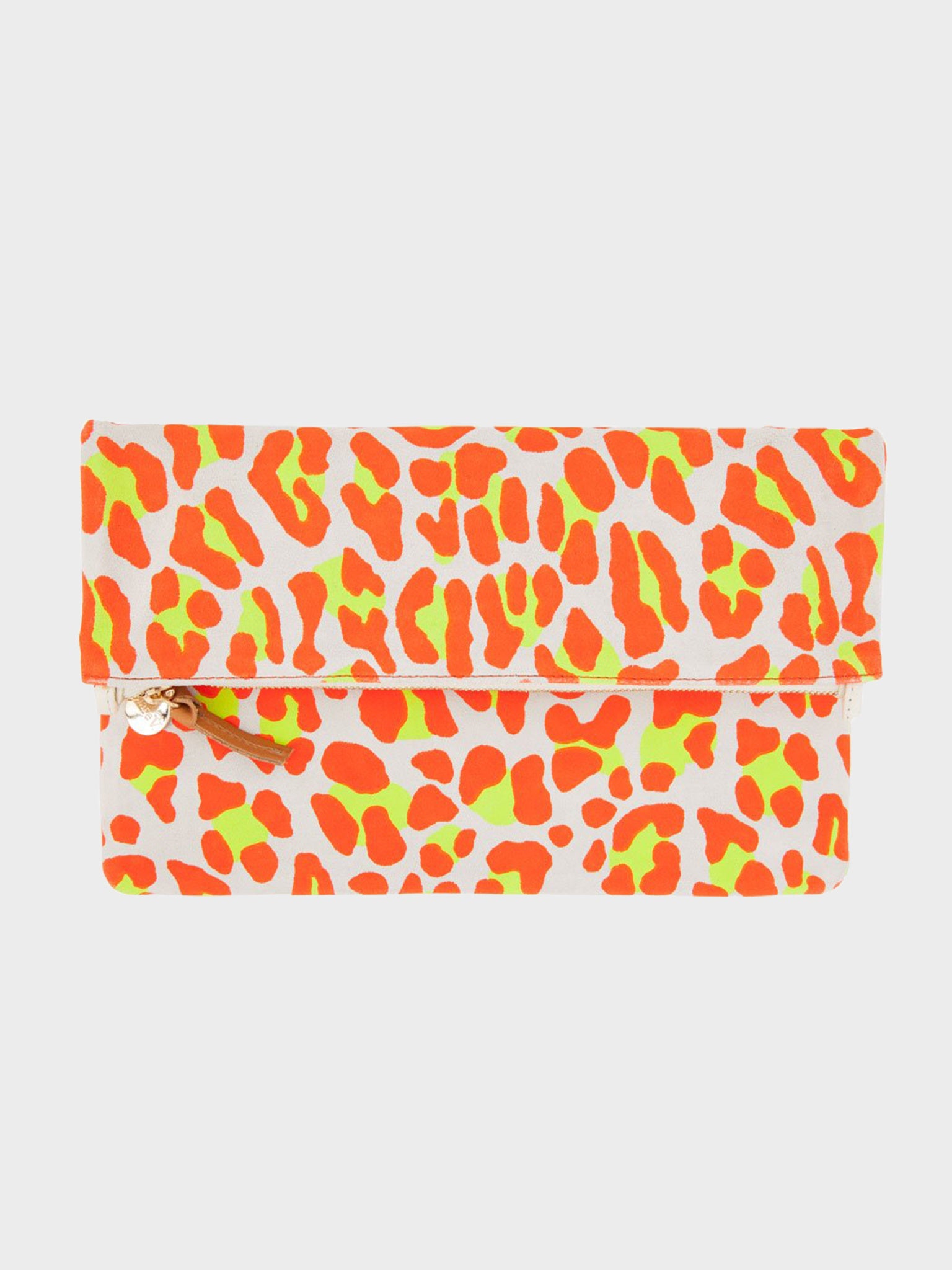 Clare V. Foldover factory clutch in multi color