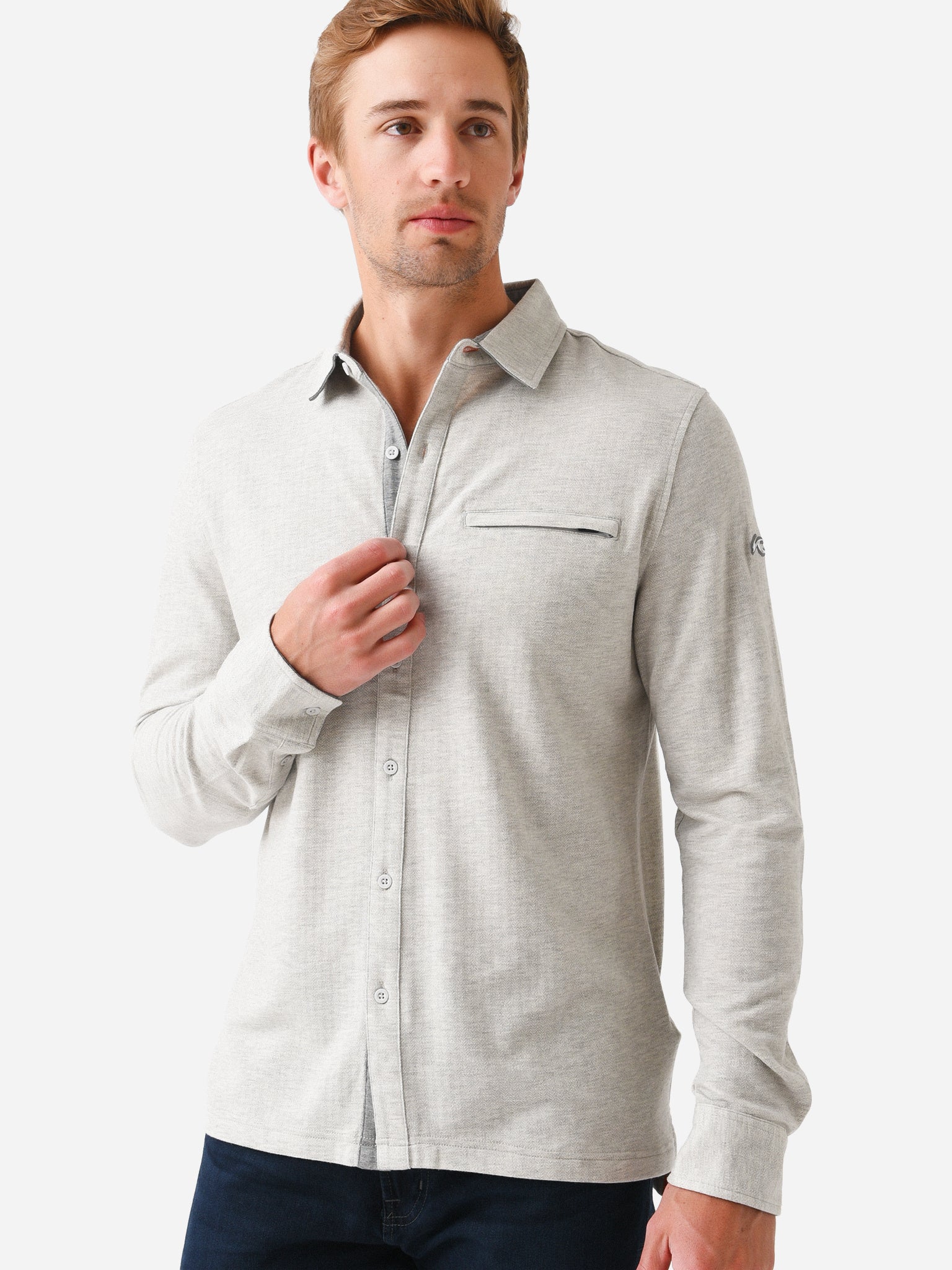 KJUS Men's Inverness Texture Shirt – saintbernard.com