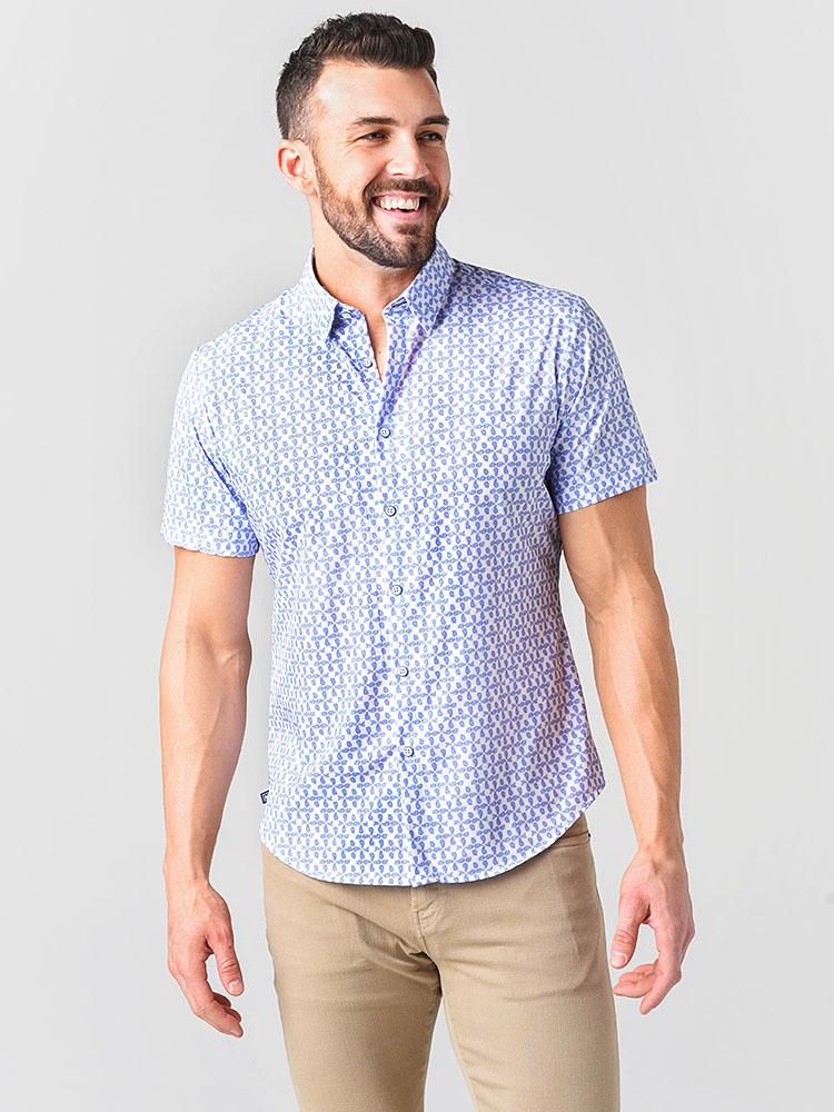 Short Sleeve Dress Shirts  Mizzen+Main - Mizzen+Main