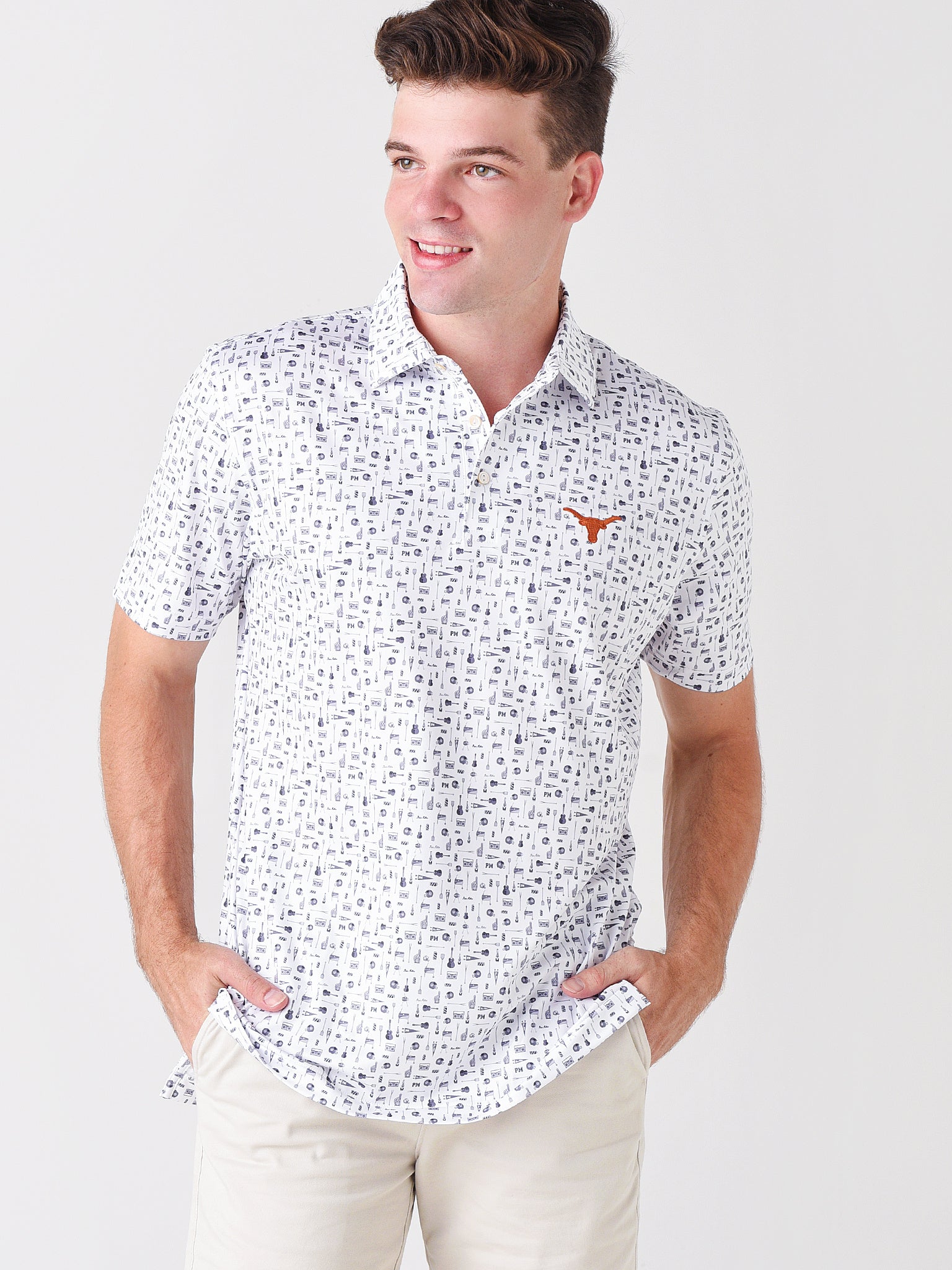 Peter millar printed clearance polo