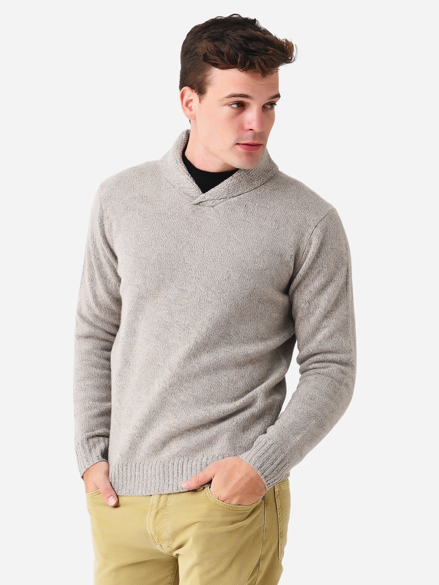 Men's Brigadier Shawl Collar Sweater