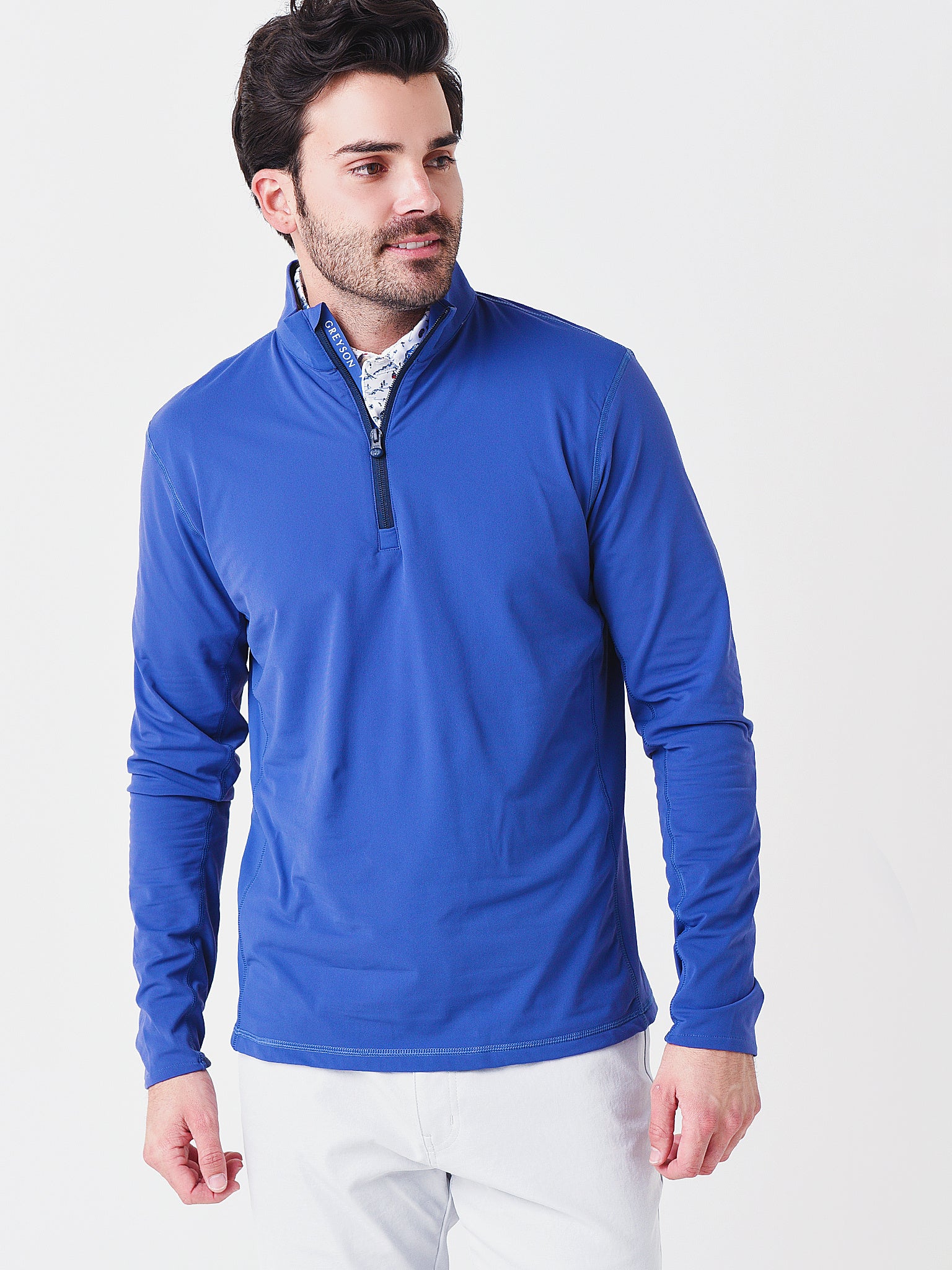 Greyson Men's Tate Mockneck Quarter-Zip Pullover