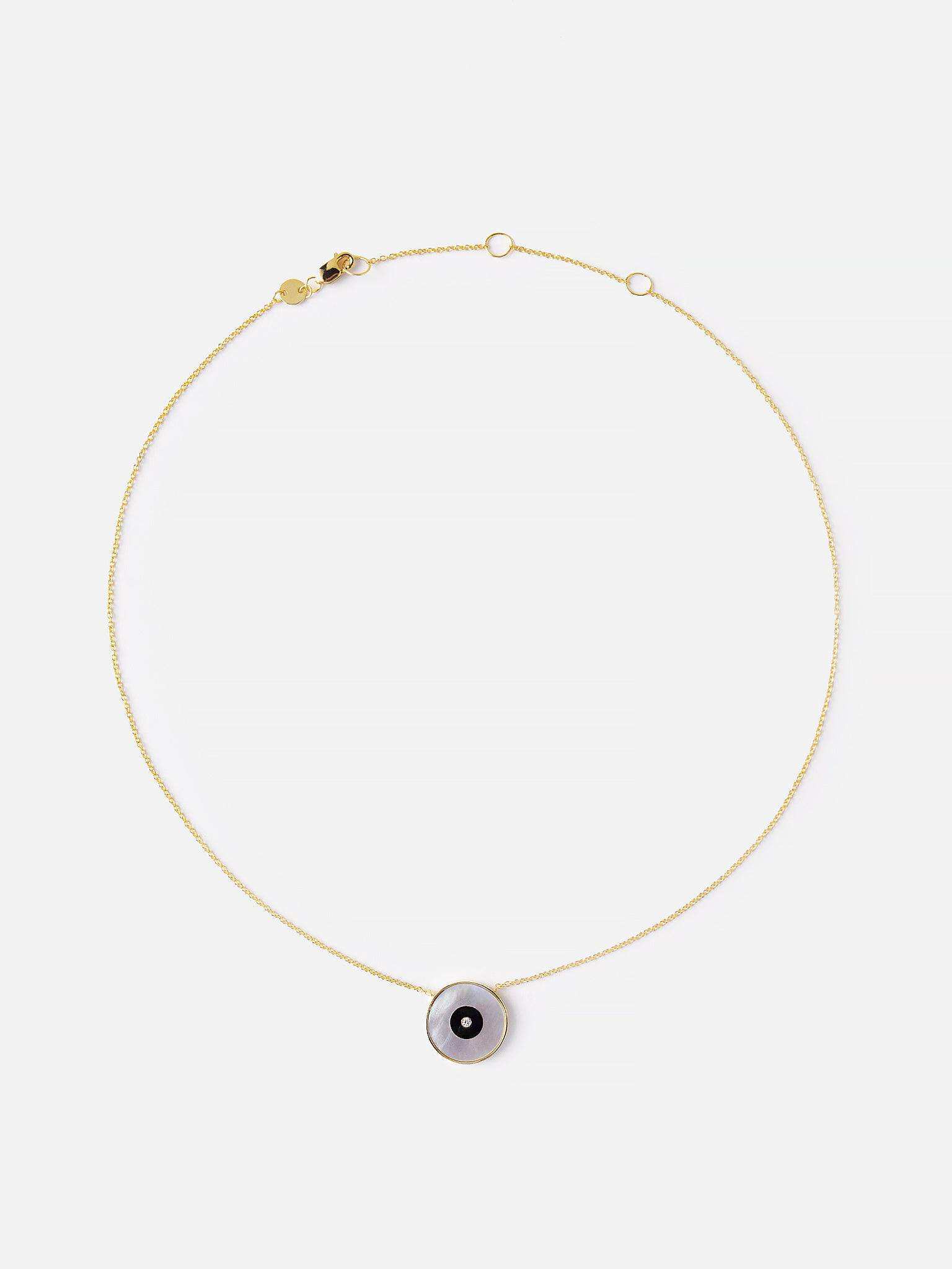 Jennifer zeuner evil store eye necklace