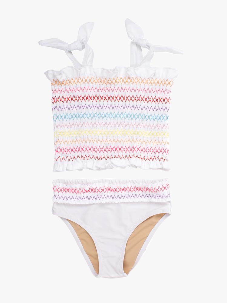 Shade Critter 2 Piece Tankini White Multi