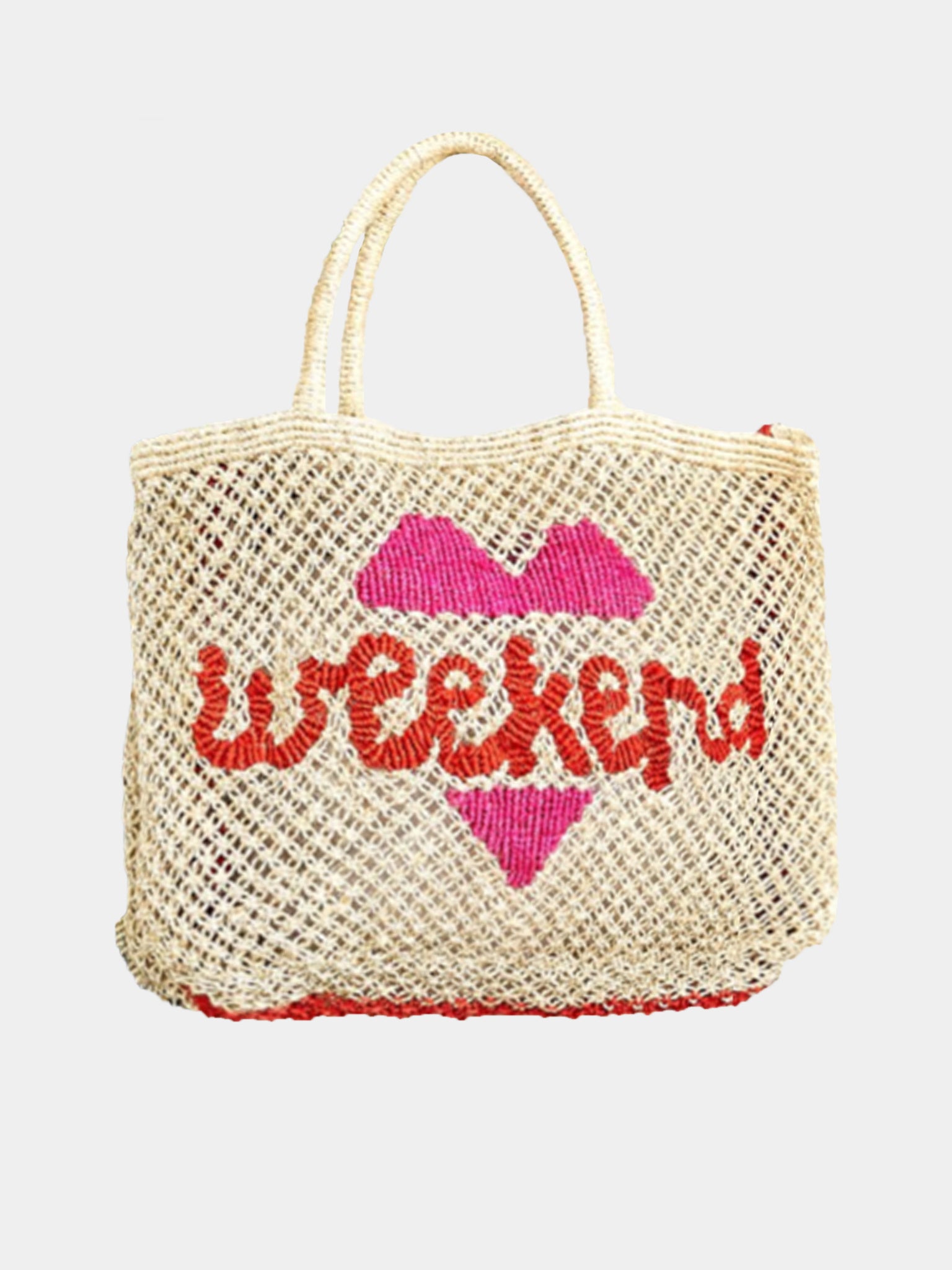 THE JACKSONS Weekend Jute Bag