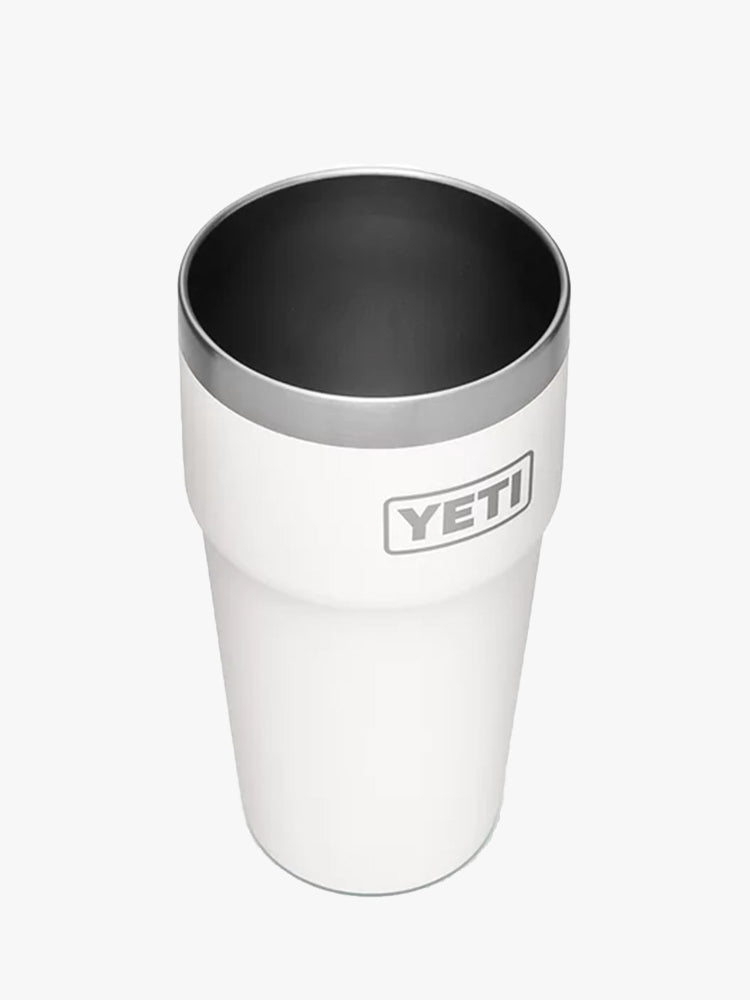 Yeti - Rambler 16 oz Stackable Pint White