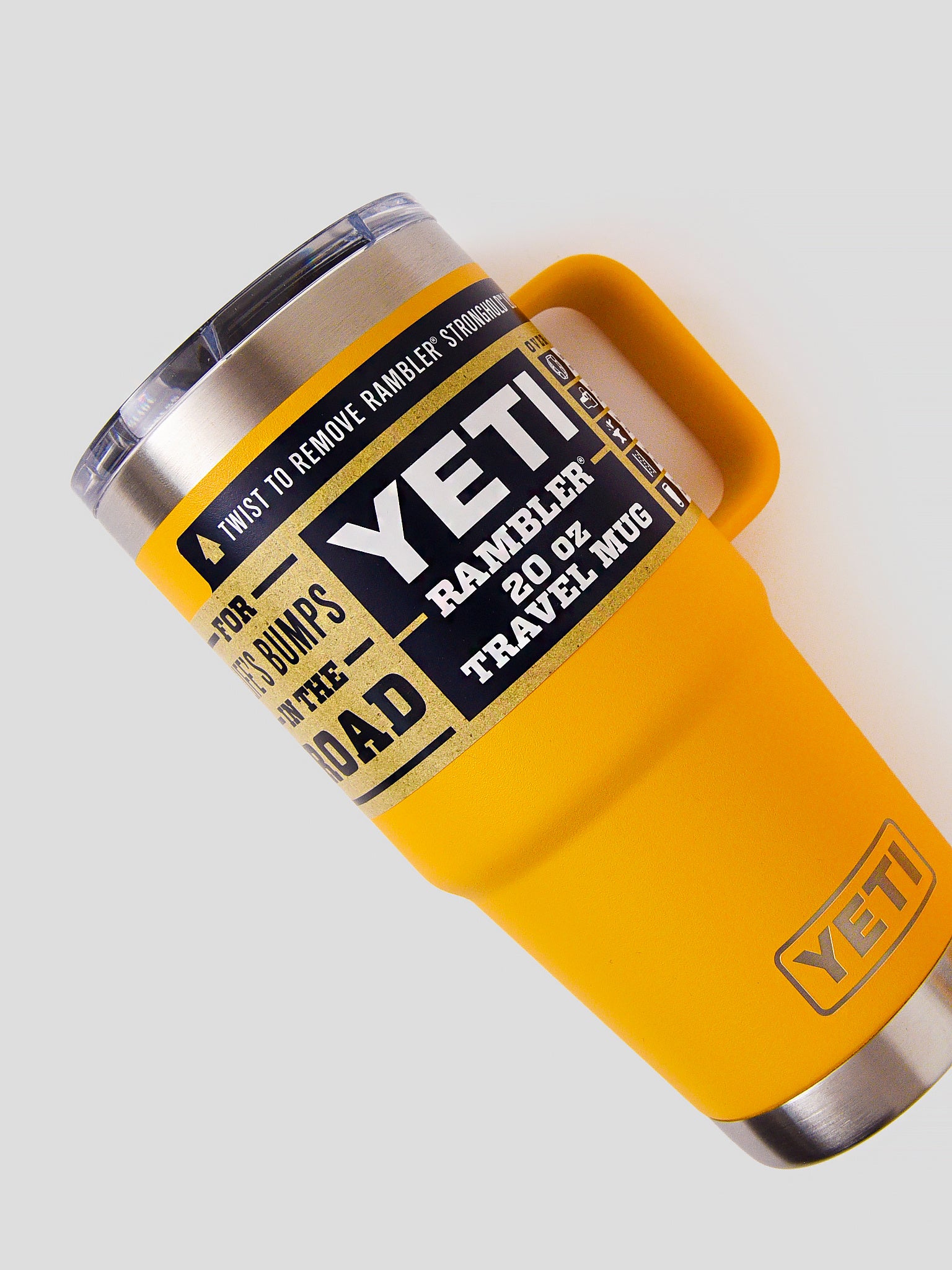 YETI Rambler 20oz Tumbler with MagSlider Lid - Alpine Yellow