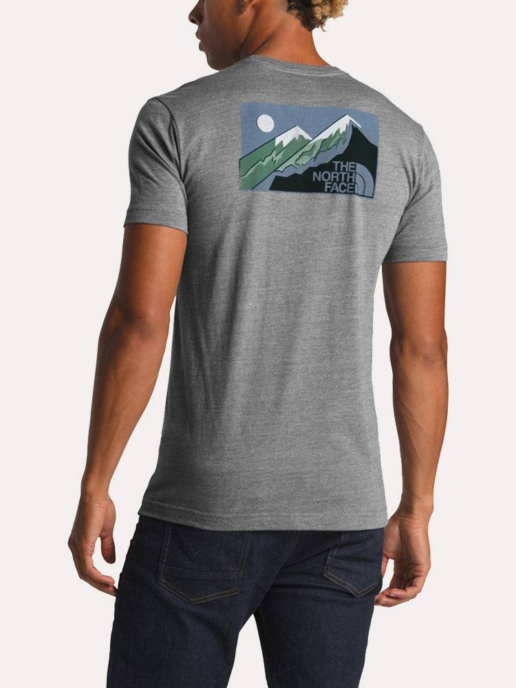 North face tri sales blend pocket tee