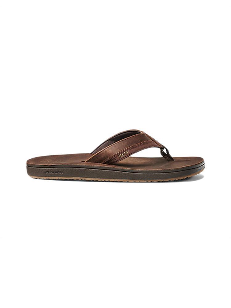 Reef Leather Contoured Cushion Flip Flop saintbernard