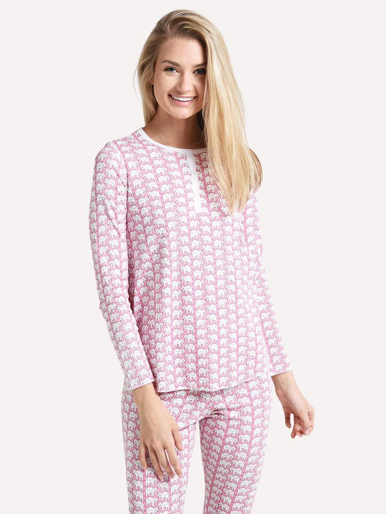 Roller Rabbit Women s Hathi Pajamas saintbernard