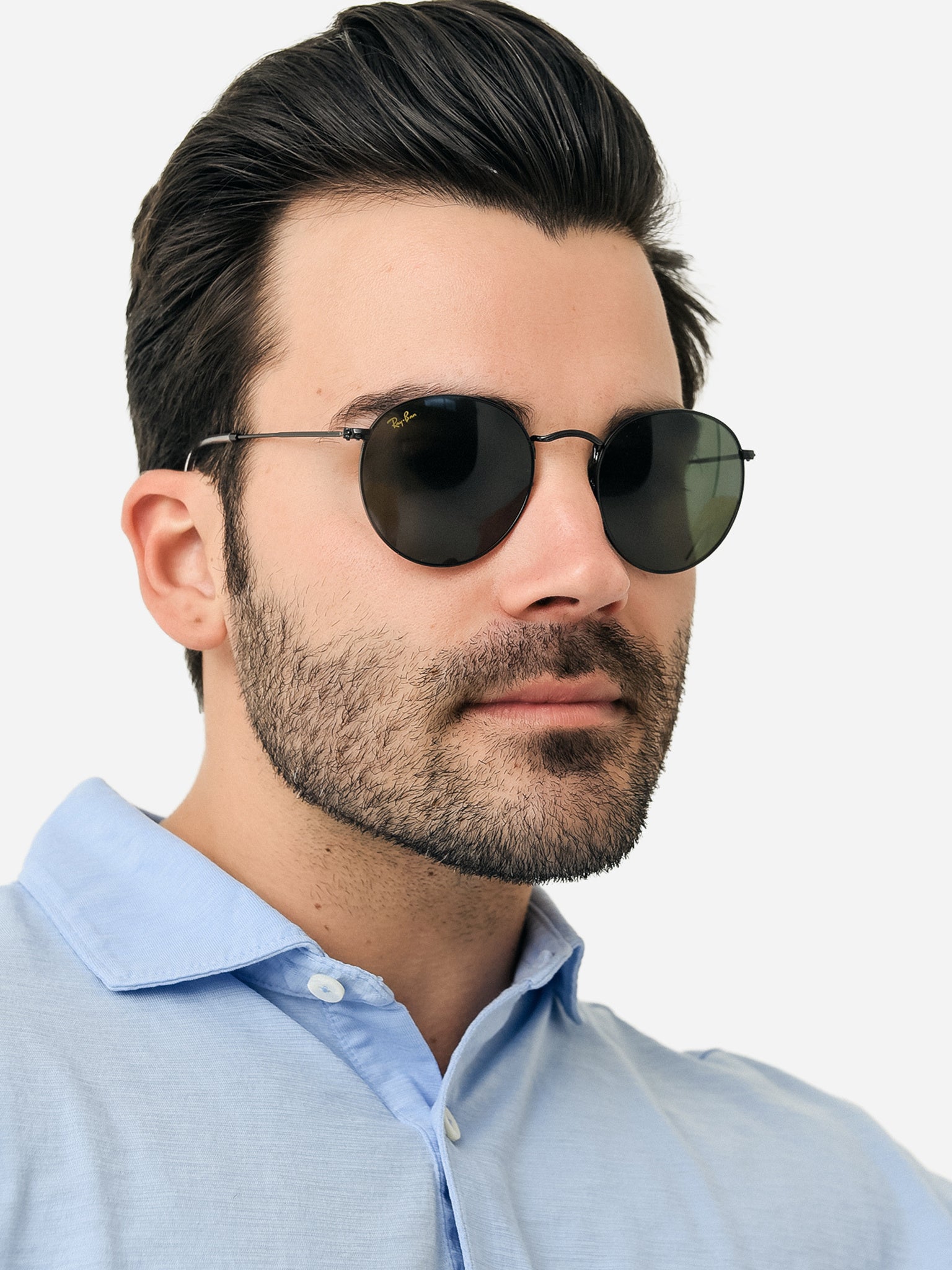 Ray ban circle sunglasses mens online