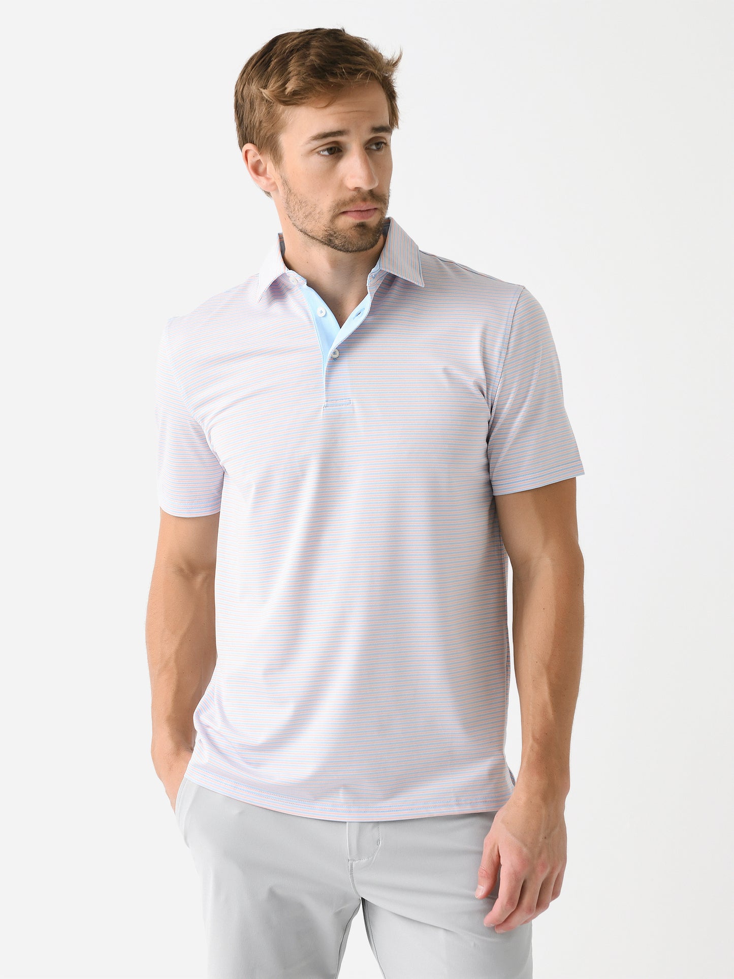 Southern Tide Men's Driver Verdae Stripe Polo