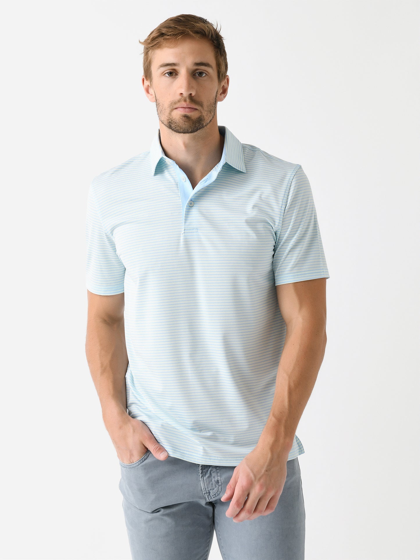 Southern Tide Men's Driver Verdae Stripe Polo