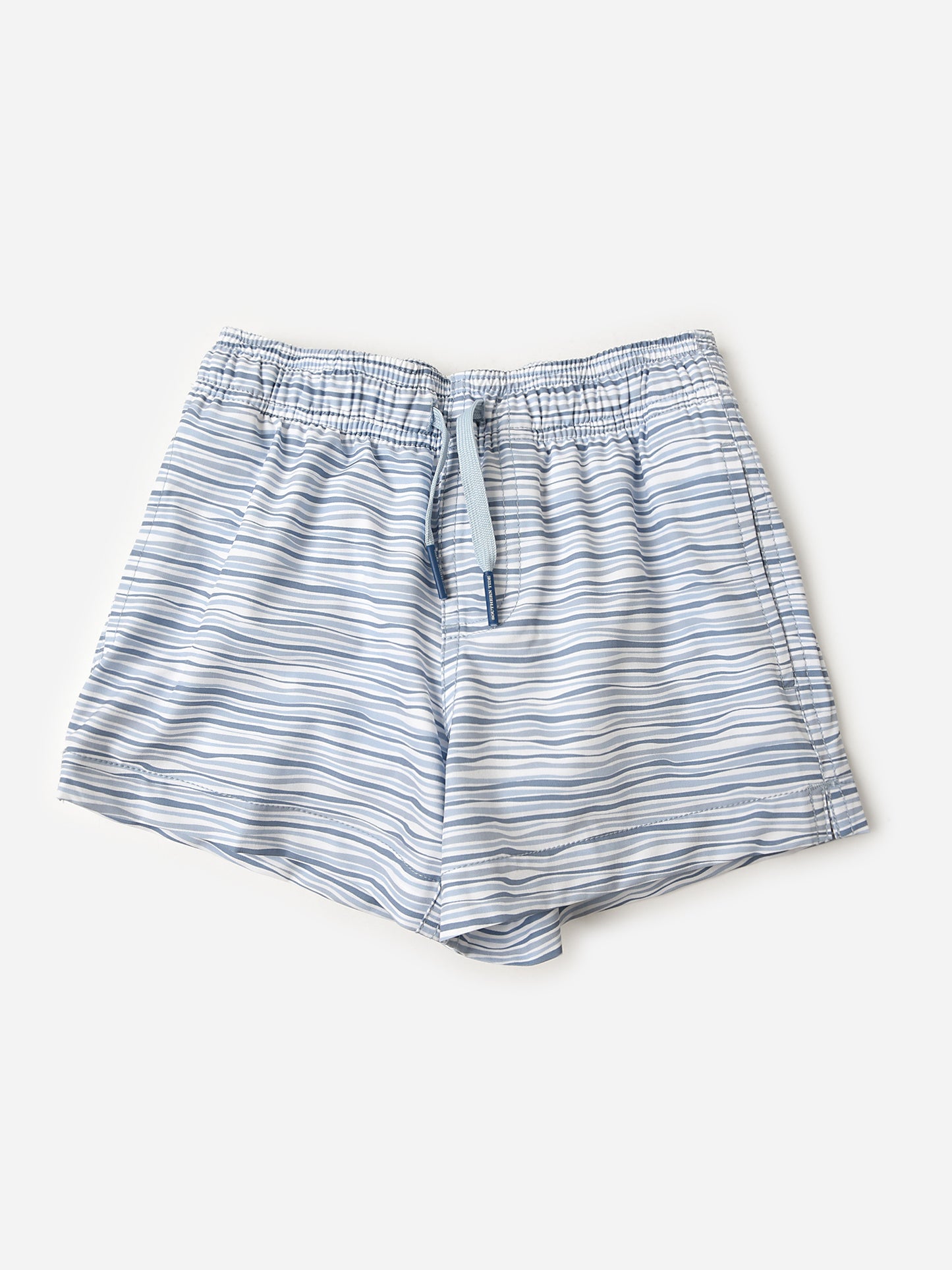 Southern Tide Boys' Ocean Water Stripe Swim Trunk