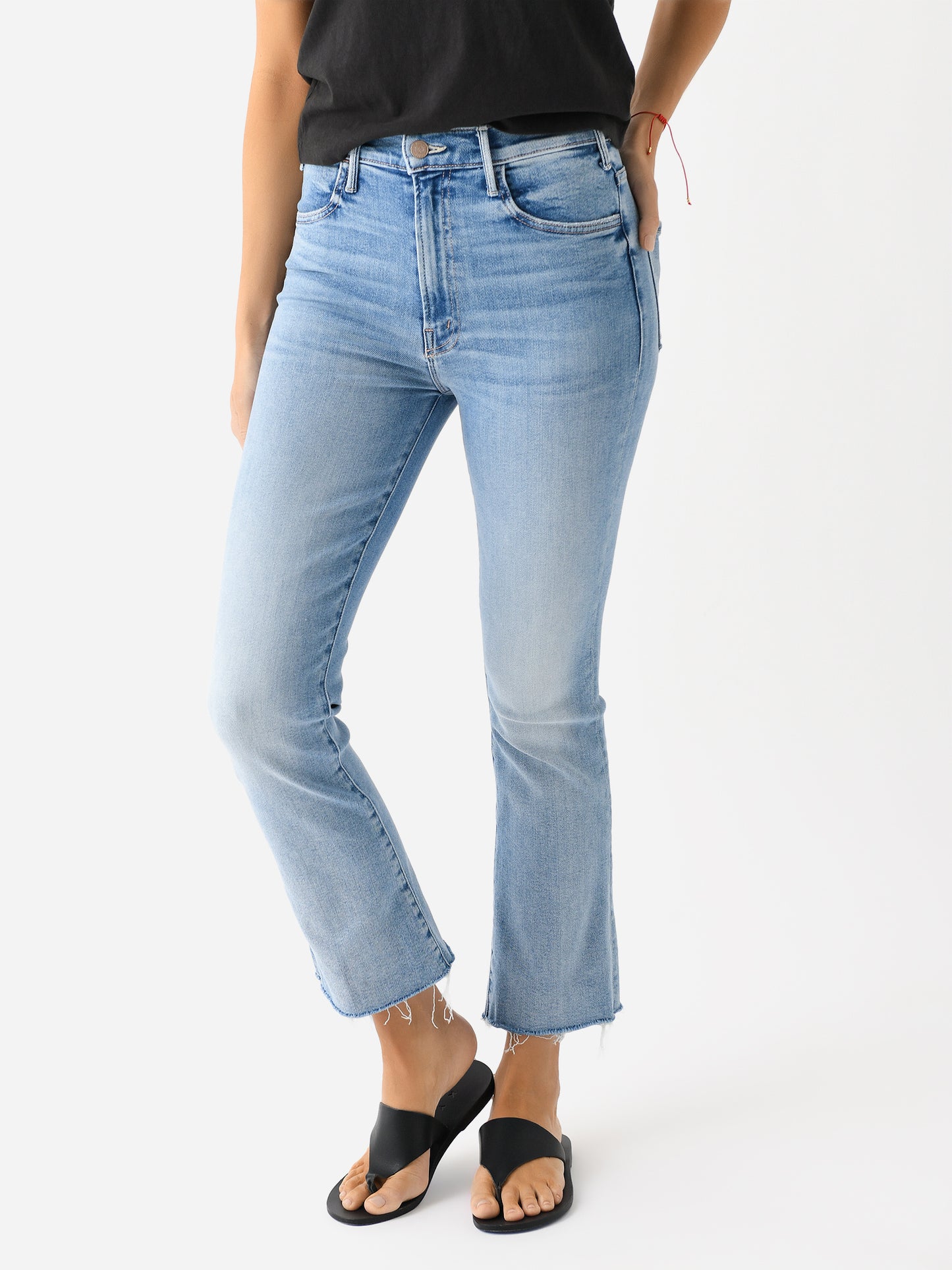 Mother Women's The Hustler Ankle Fray Jean