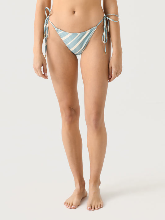 Peony Women's Piped Essential String Bikini Bottom