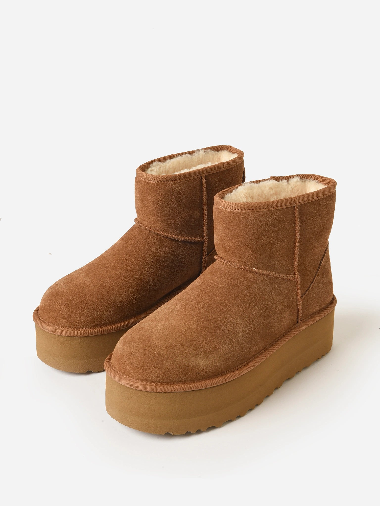 UGG Classic Mini Platform Boots - Brown