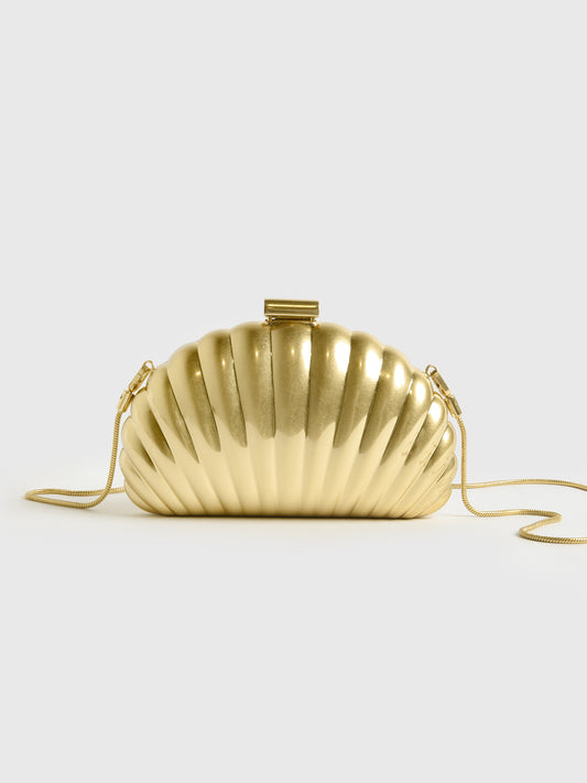 Simkhai Monet Shell Clutch