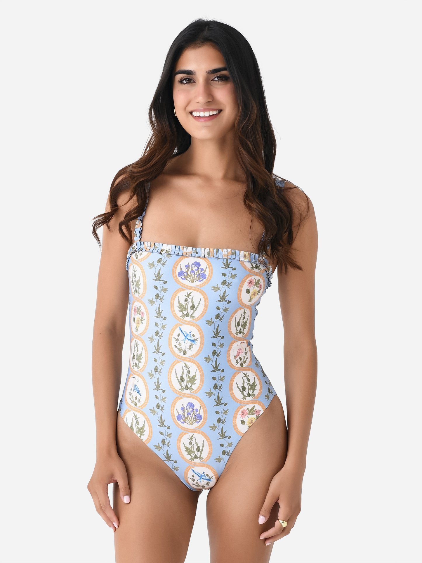 Agua By Agua Bendita Women's Limón Alquimia One-Piece Swimsuit