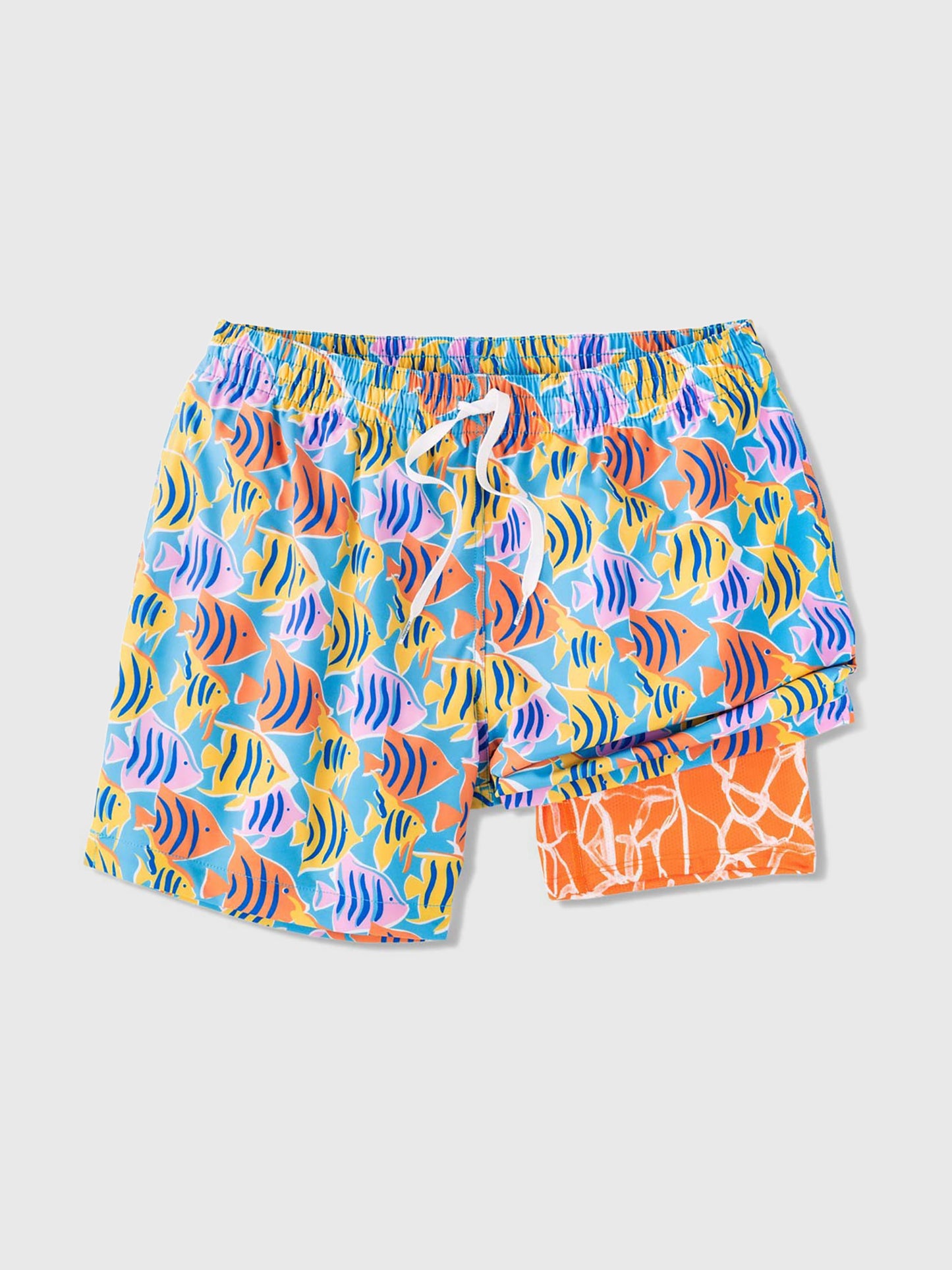 Chubbies Men's The Fish Tanks 5.5" Lined Swim Trunk