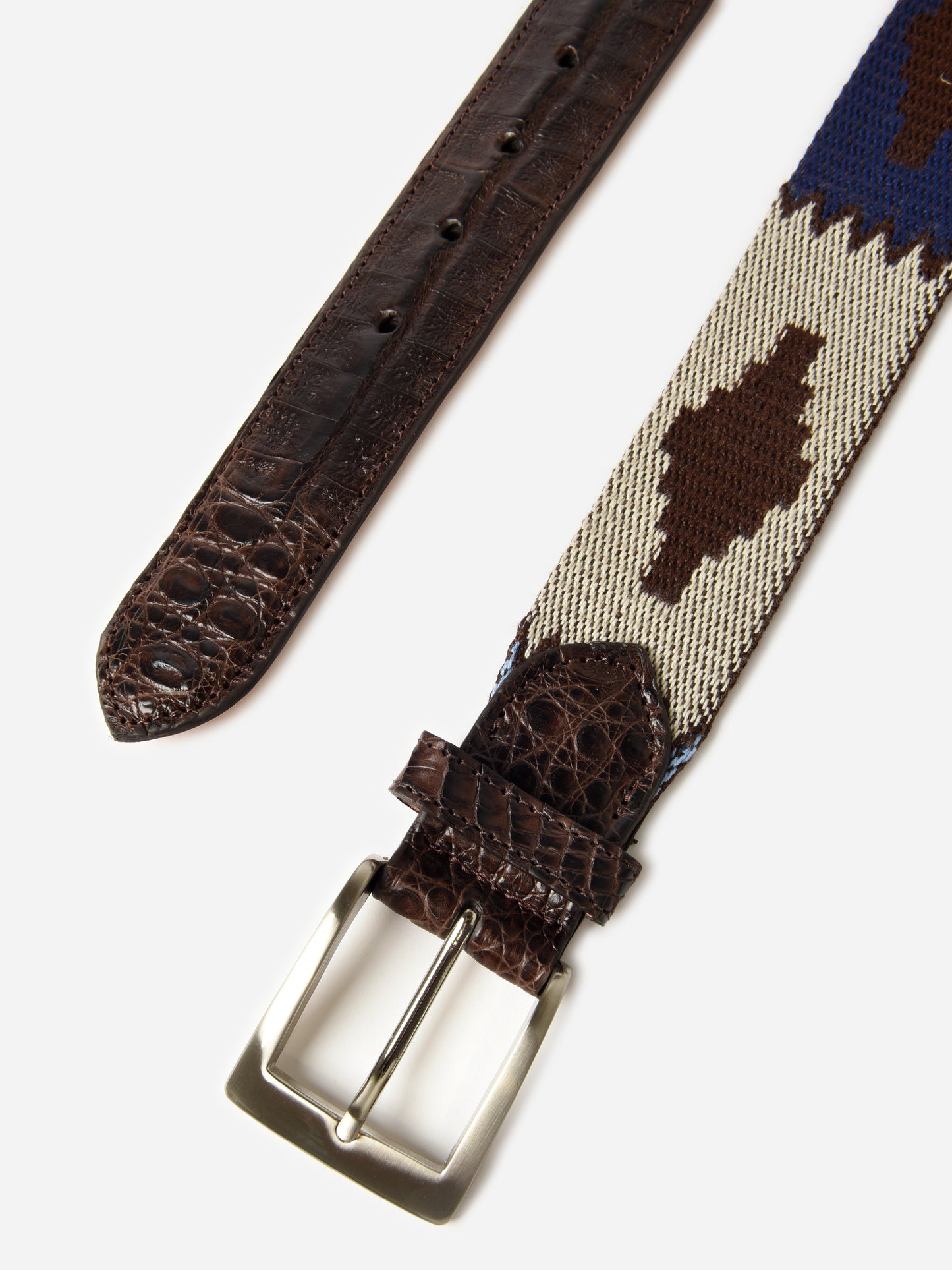 W. Kleinberg Men's Needlepoint Belt