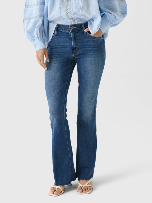 Mother Women's The Weekender Fray Jean