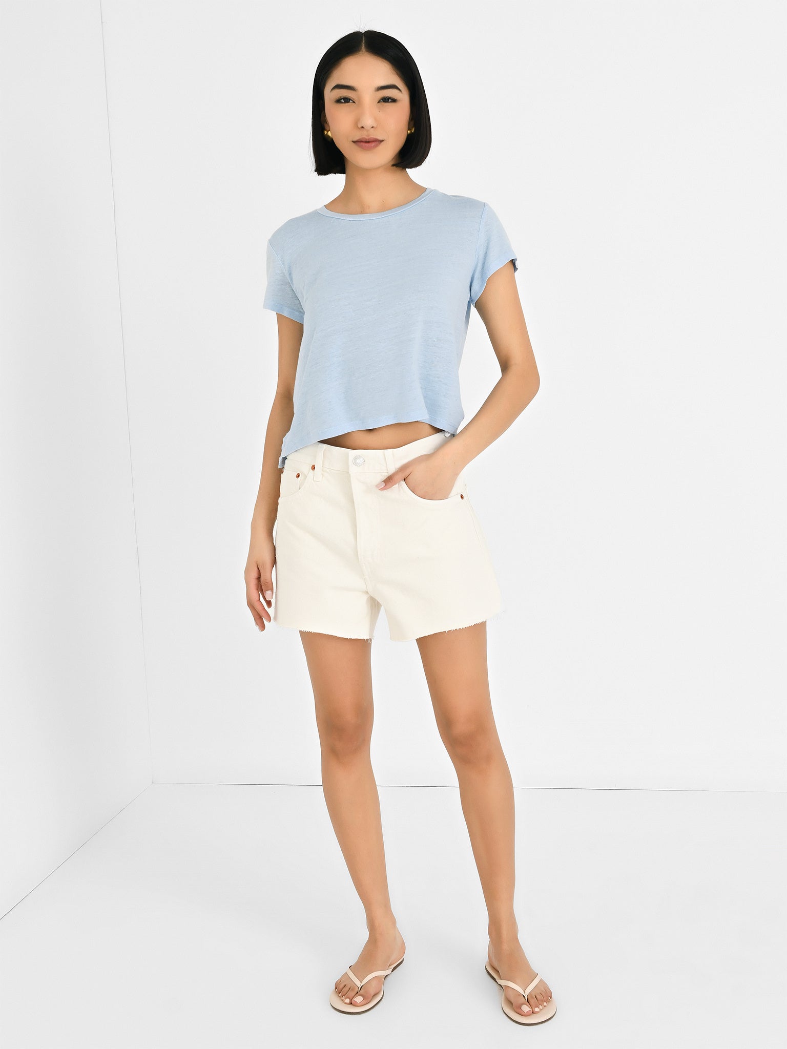 Re/Done Women's 90s Low Slung Short | $185.00 | Saint Bernard