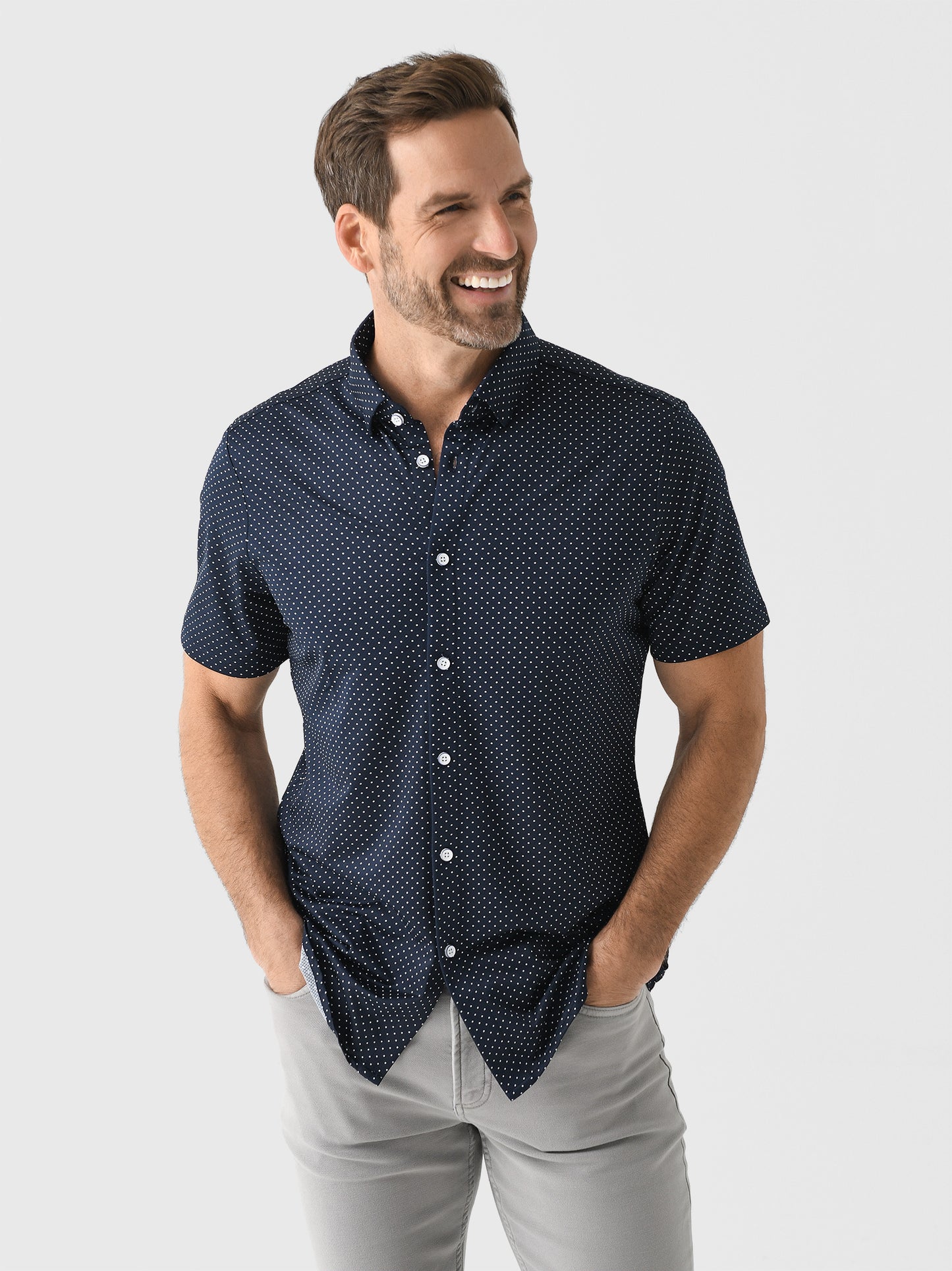 Mizzen+Main Men's Trim Halyard Button-Down Shirt